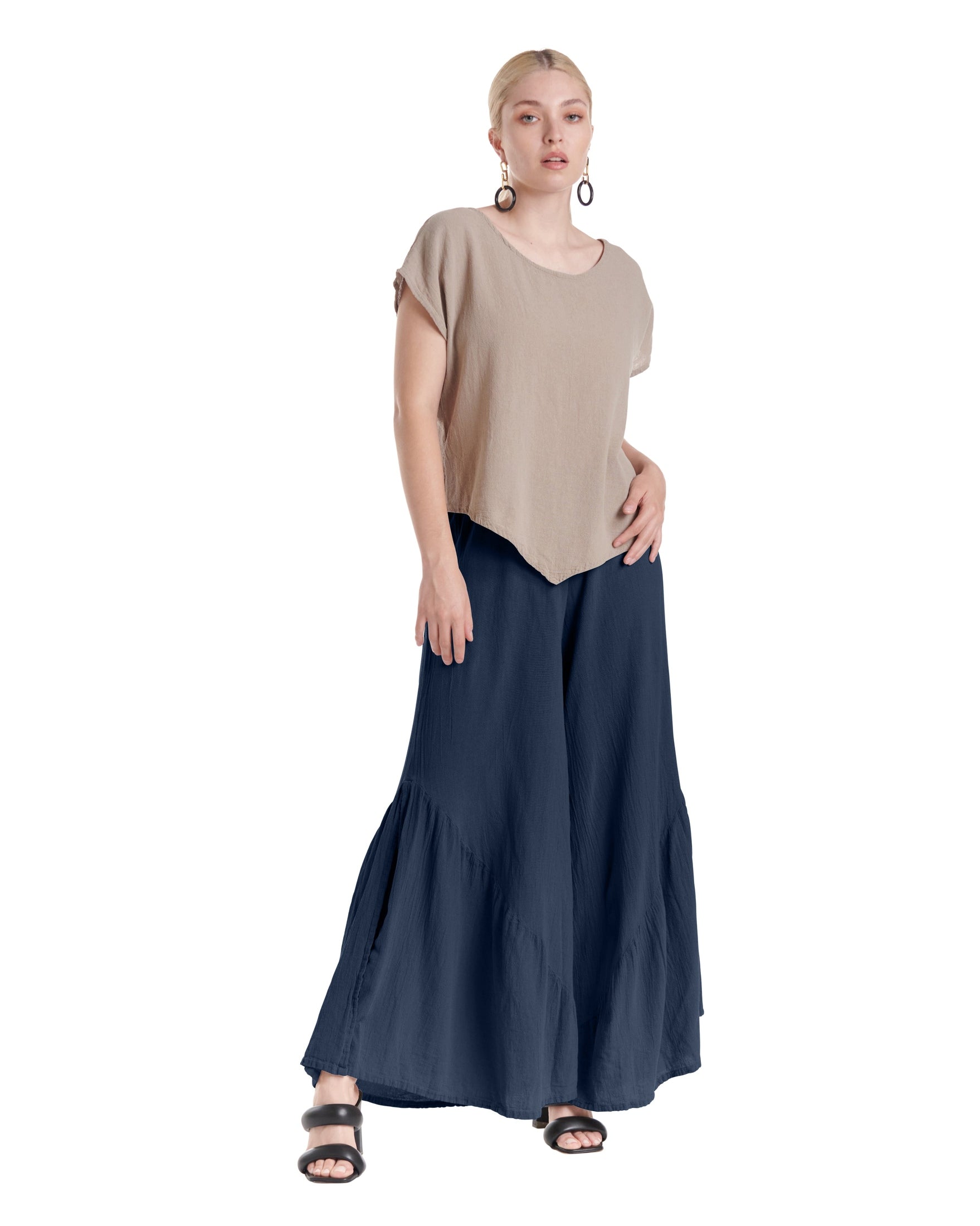 Breeze Cotton Gauze Pants-Oh My Gauze