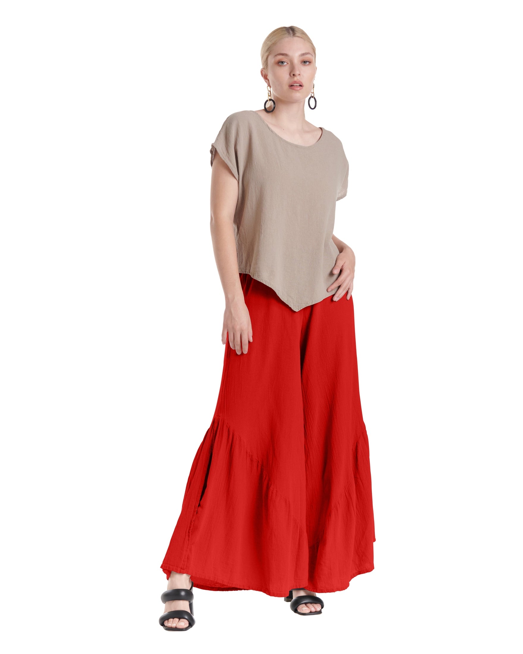 Breeze Cotton Gauze Pants-Oh My Gauze