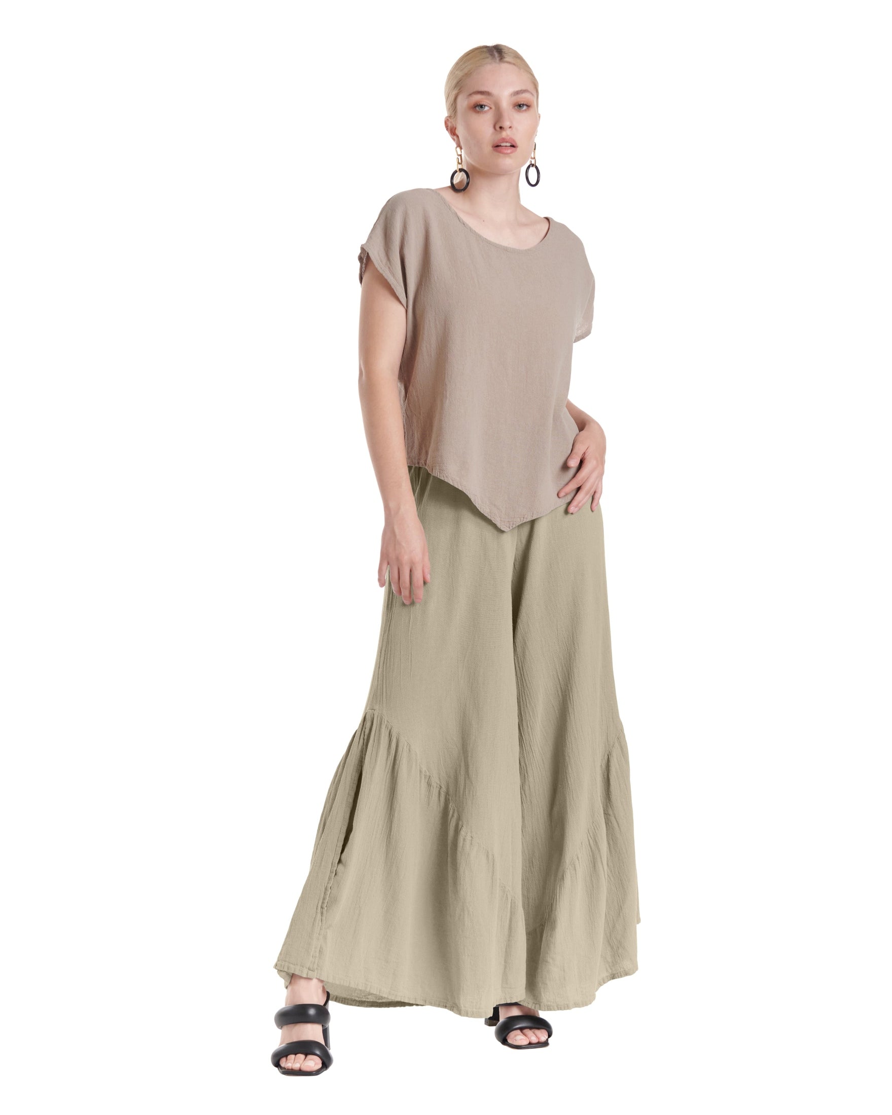Breeze Cotton Gauze Pants-Oh My Gauze