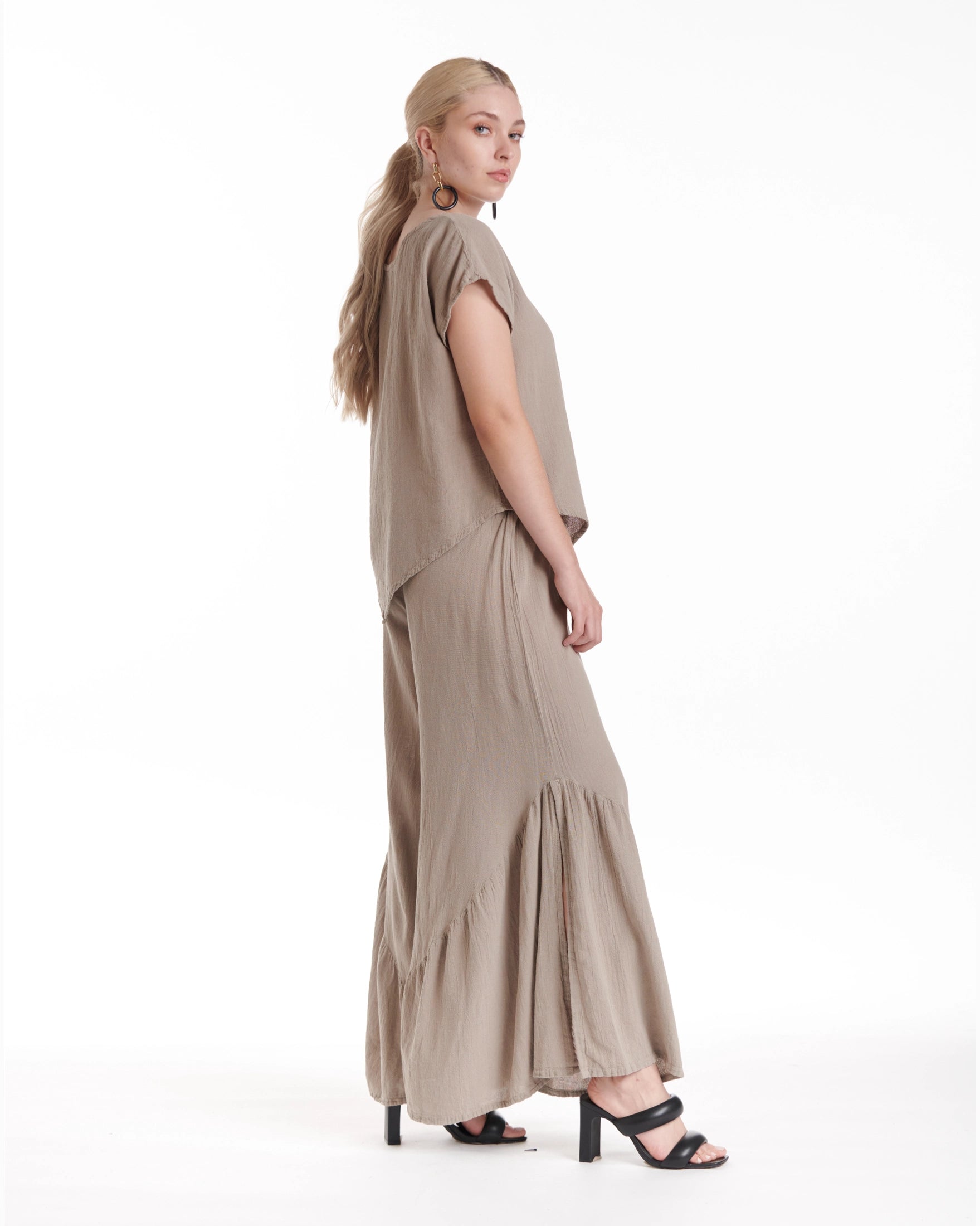 Breeze Cotton Gauze Pants-Oh My Gauze