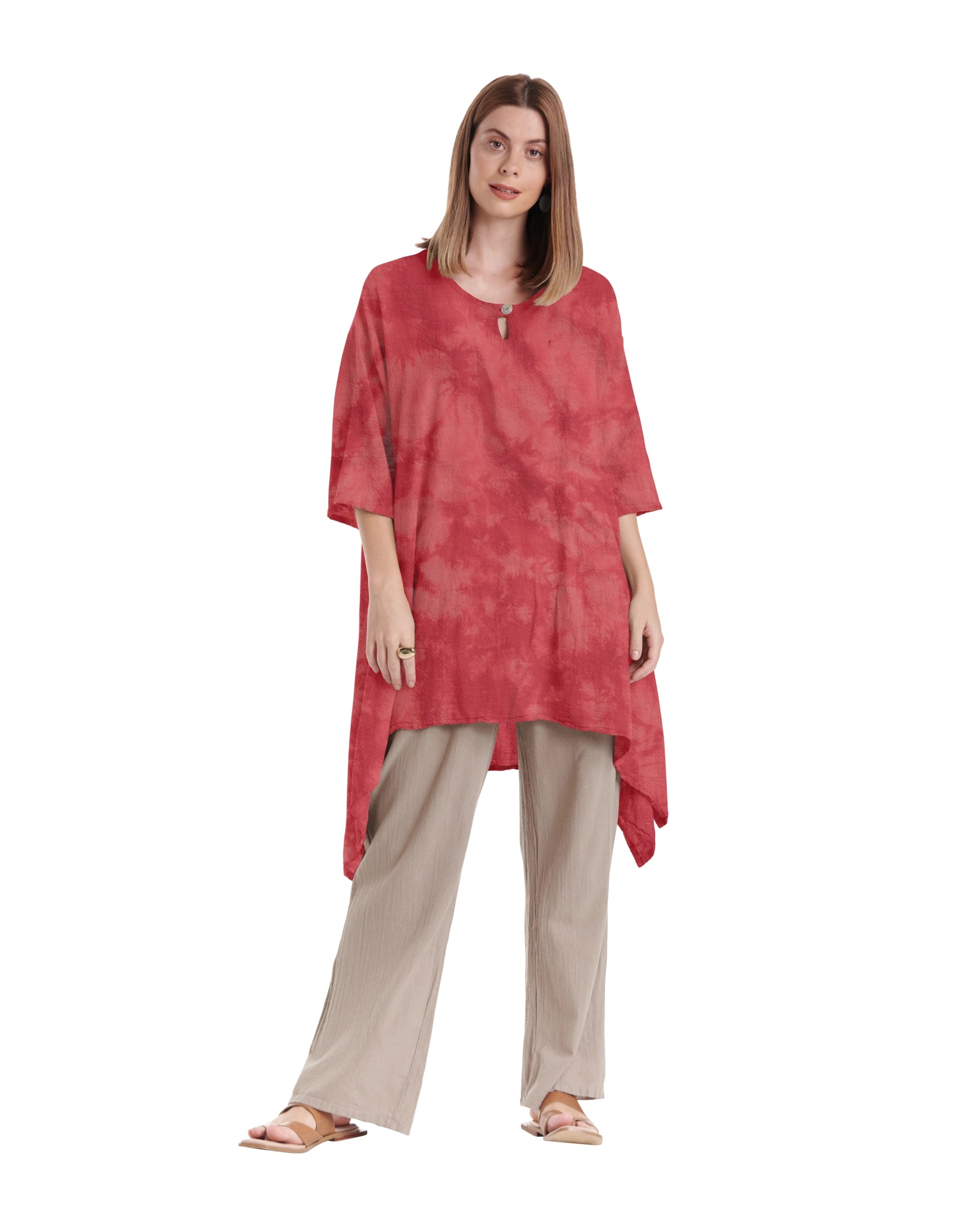 Bunny Cotton Gauze Blouse-Oh My Gauze