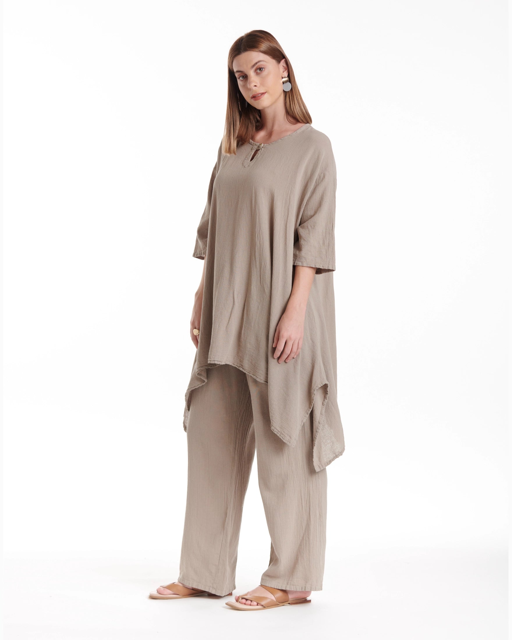 Bunny Cotton Gauze Blouse-Oh My Gauze