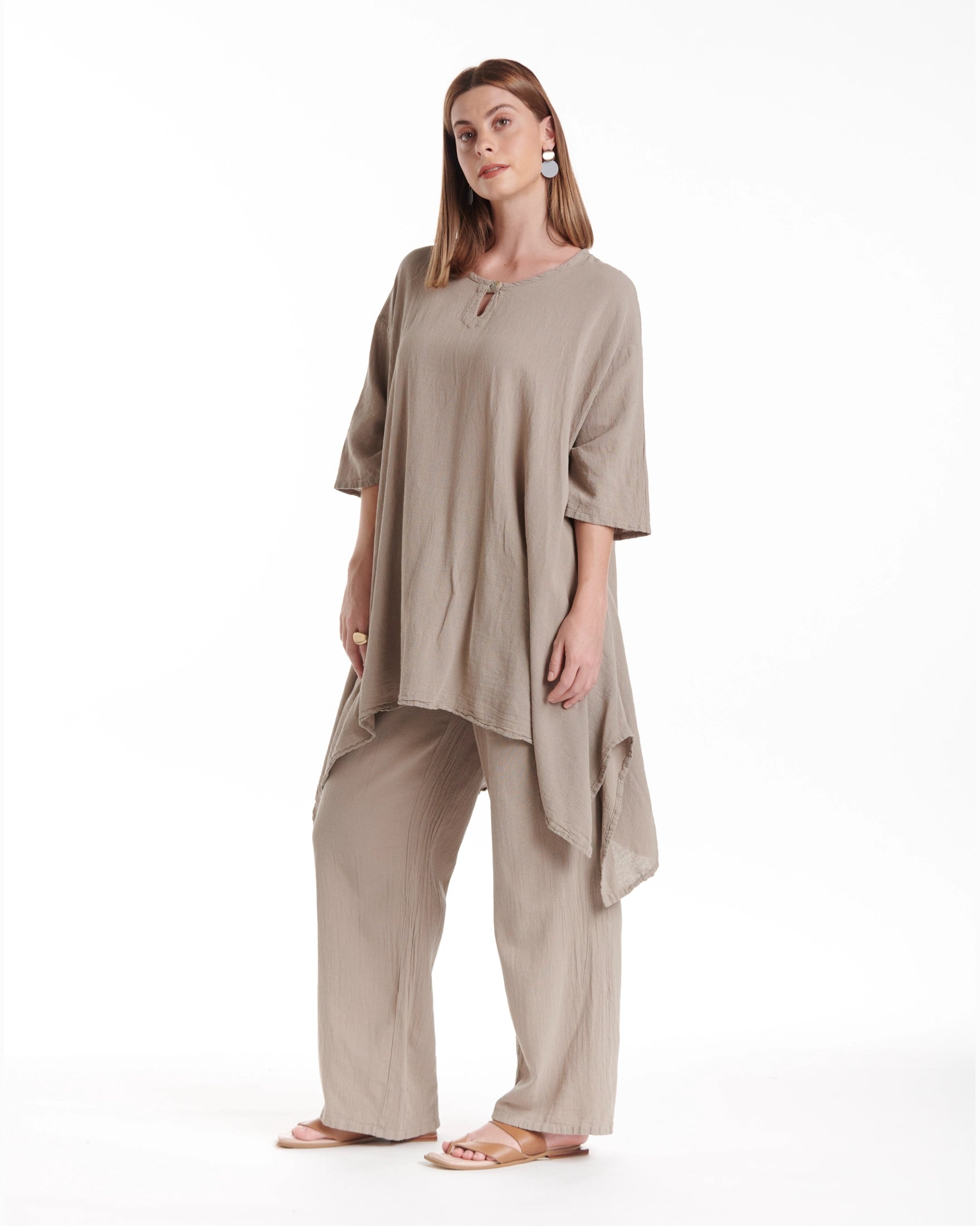 Bunny Cotton Gauze Blouse-Oh My Gauze