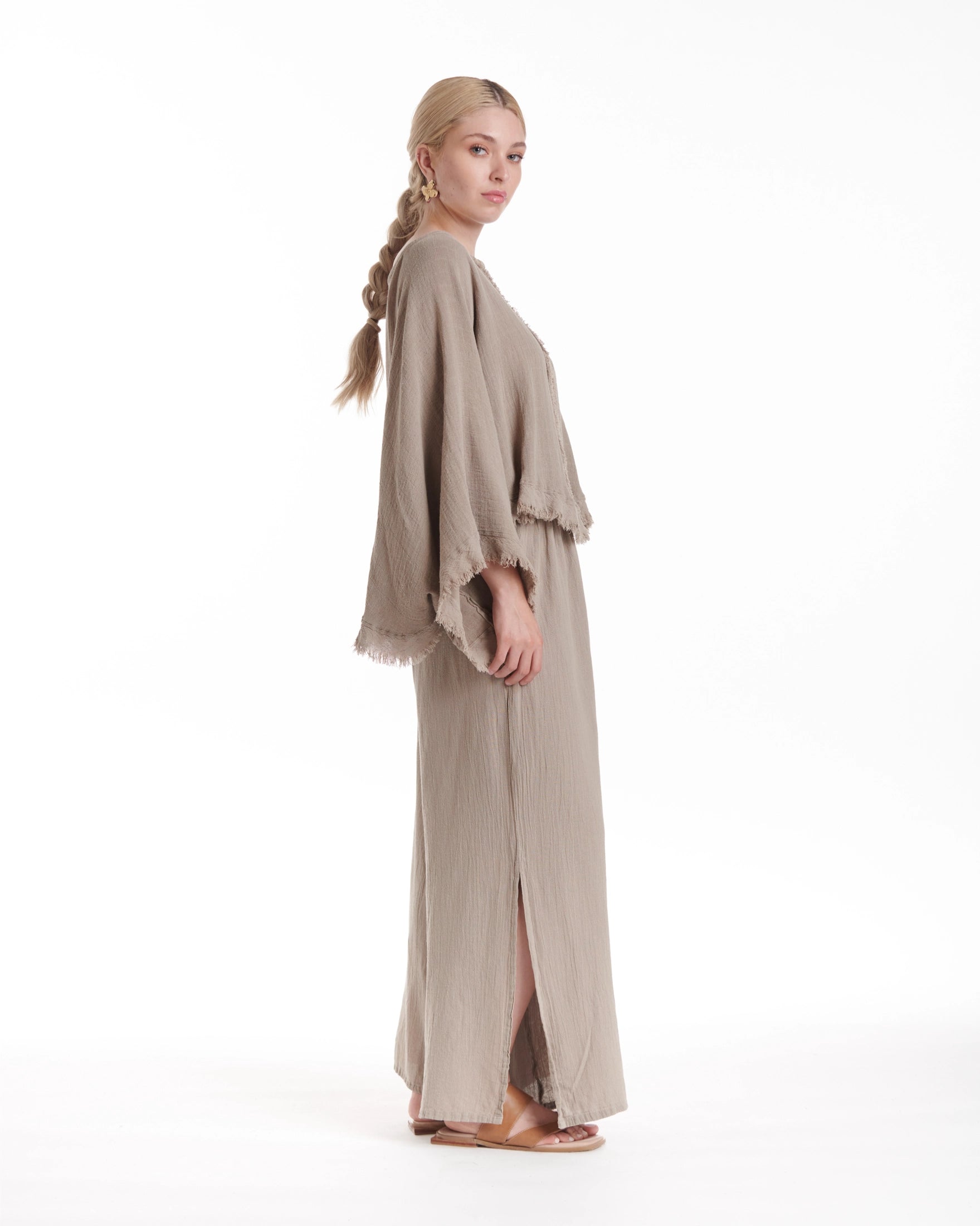 Calypso Cotton Gauze Blouse-Oh My Gauze