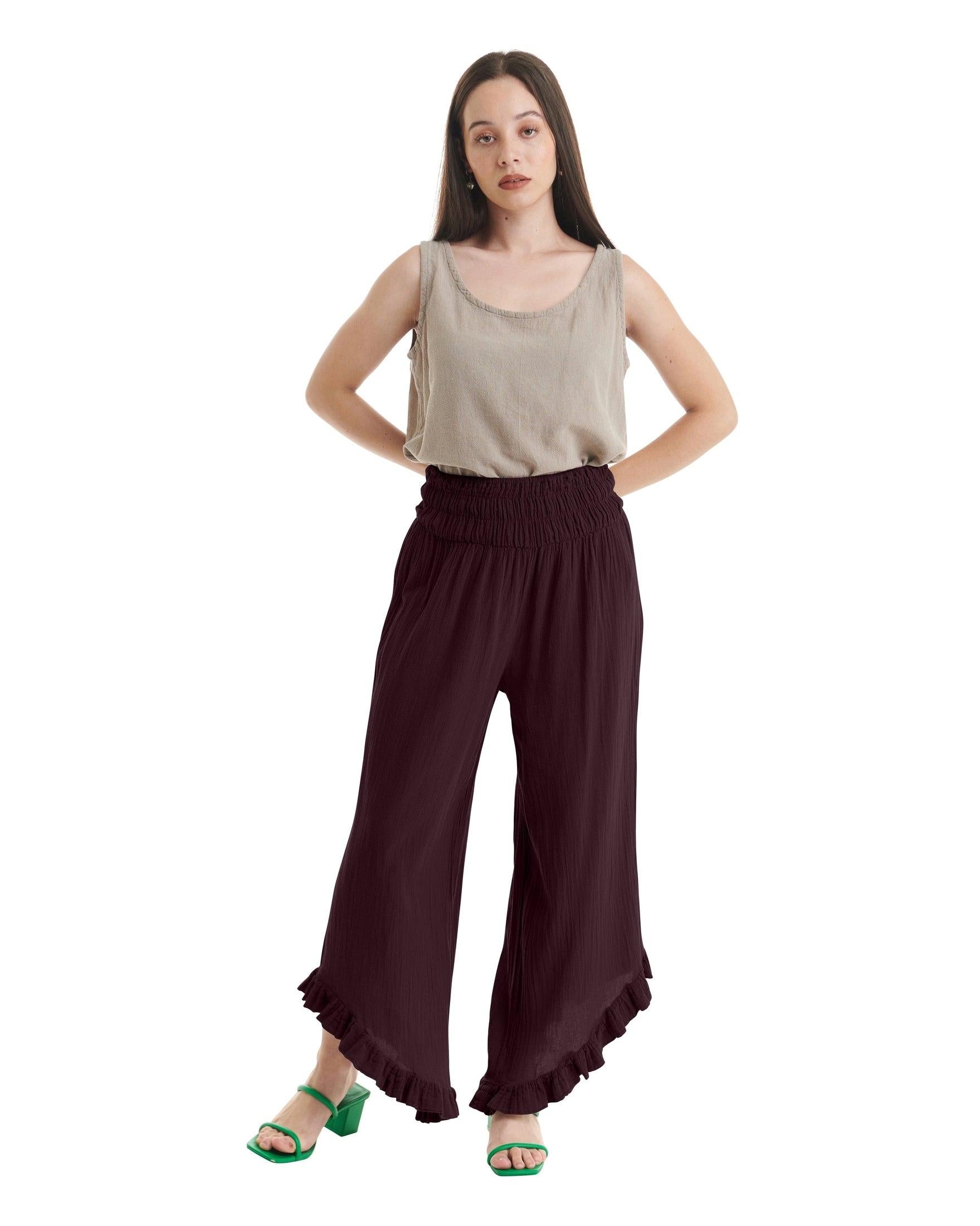 Cha Cha Cotton Gauze Pants-Oh My Gauze