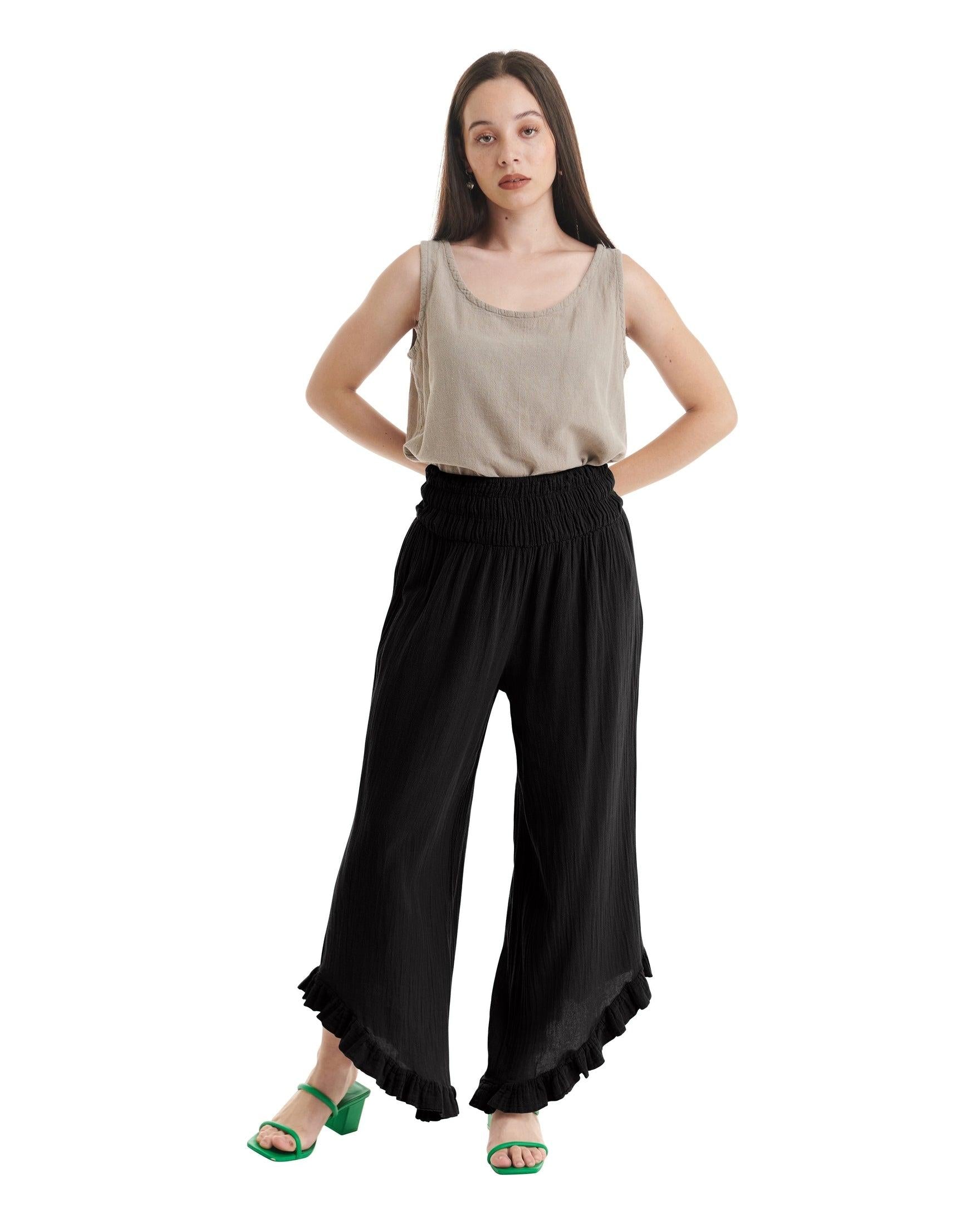 Cha Cha Cotton Gauze Pants-Oh My Gauze