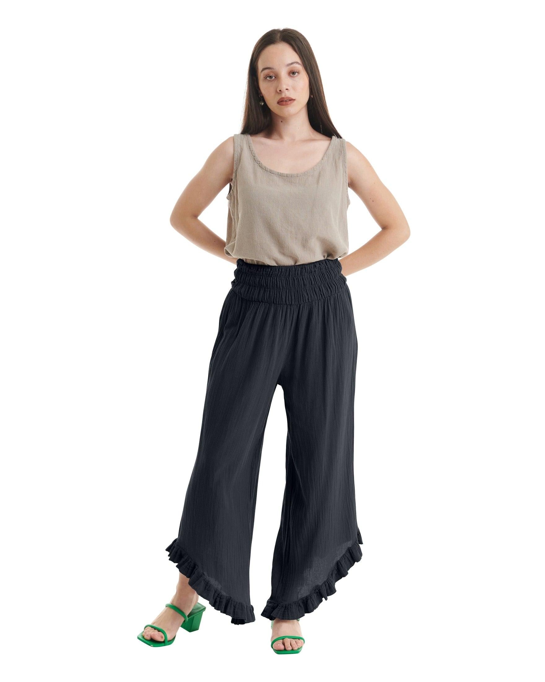 Cha Cha Cotton Gauze Pants-Oh My Gauze