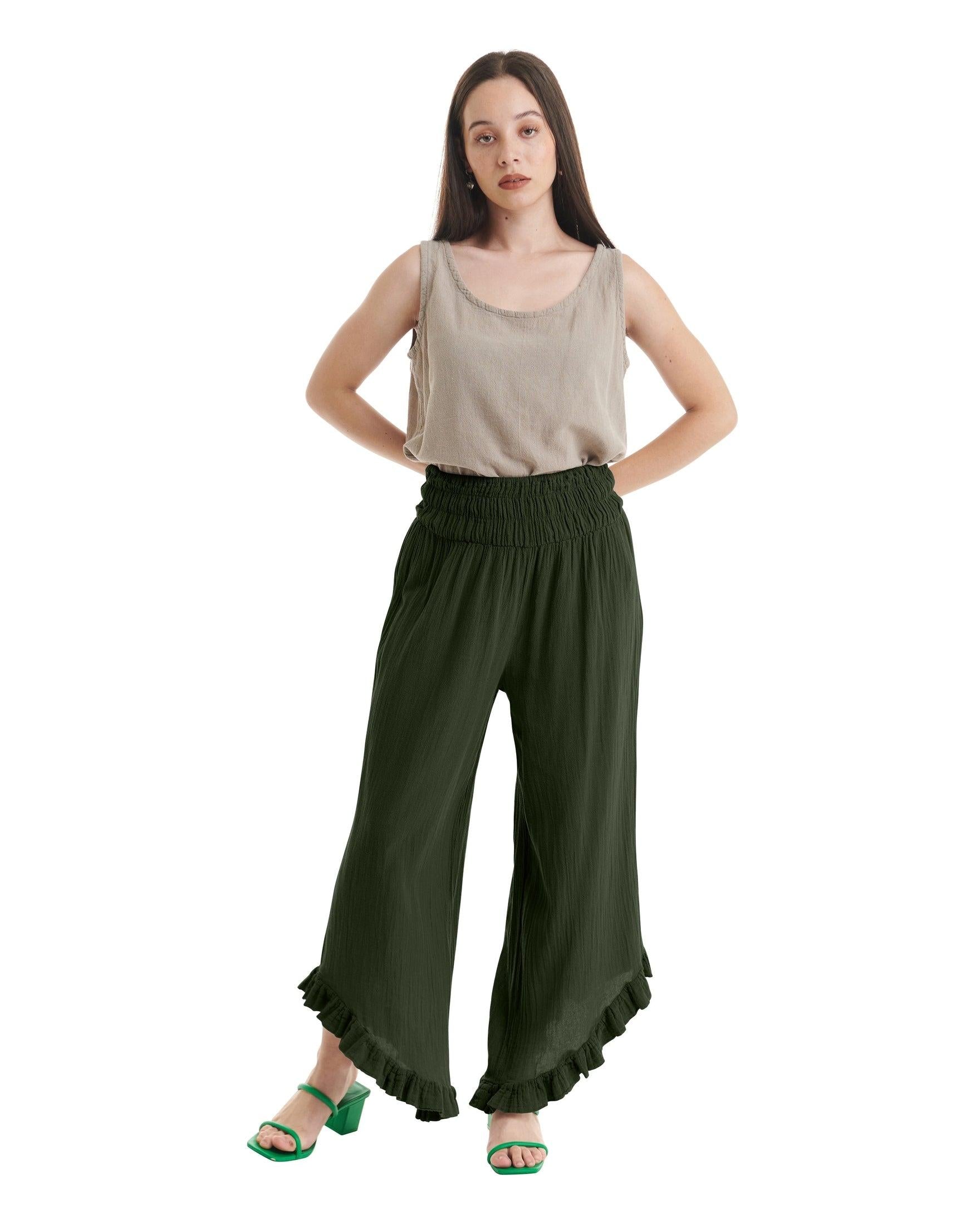 Cha Cha Cotton Gauze Pants-Oh My Gauze