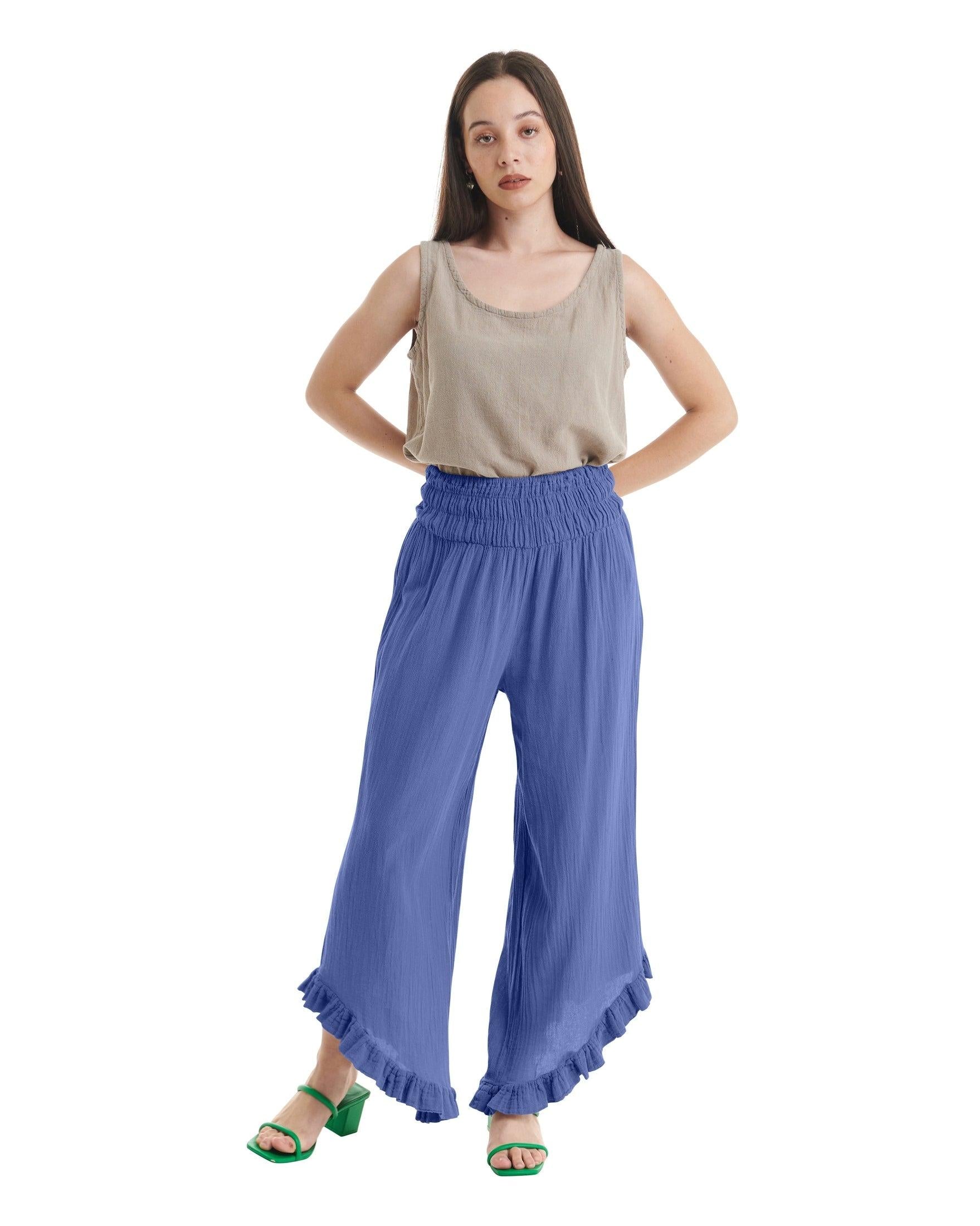 Cha Cha Cotton Gauze Pants-Oh My Gauze