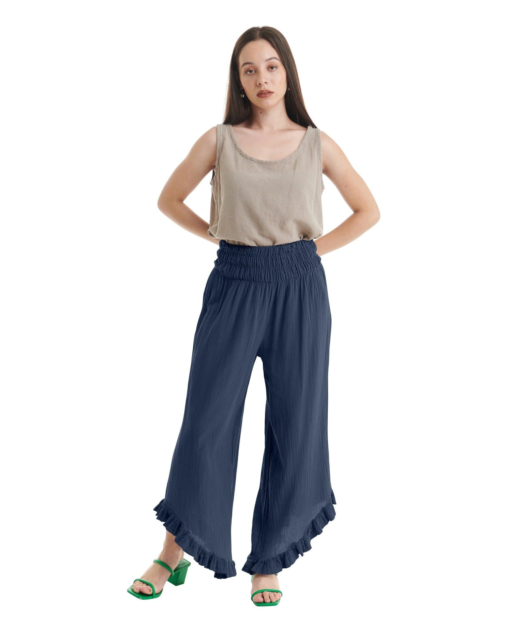 Cha Cha Cotton Gauze Pants-Oh My Gauze