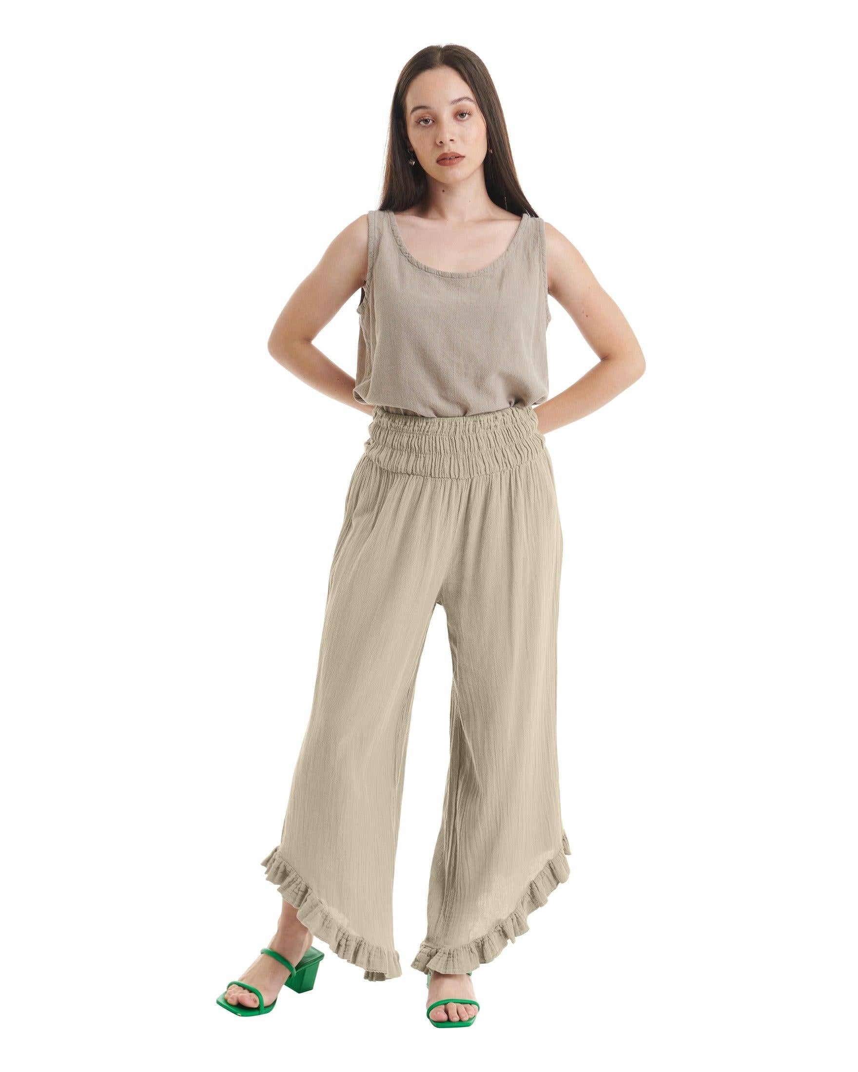 Cha Cha Cotton Gauze Pants-Oh My Gauze