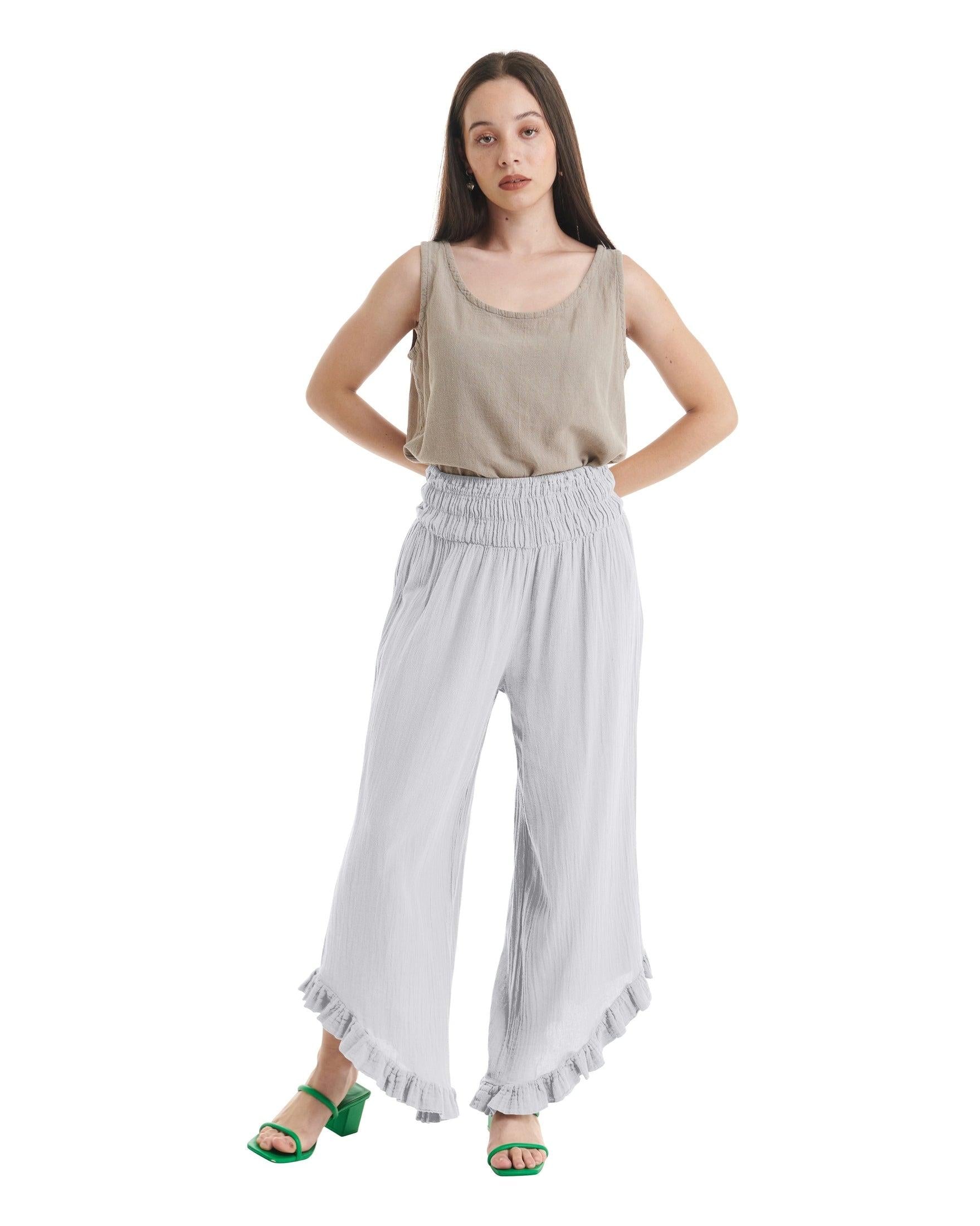 Cha Cha Cotton Gauze Pants-Oh My Gauze