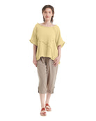 Chappy Cotton Gauze Blouse-Oh My Gauze