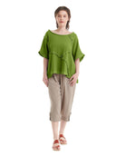 Chappy Cotton Gauze Blouse-Oh My Gauze