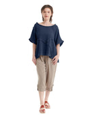 Chappy Cotton Gauze Blouse-Oh My Gauze