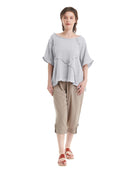Chappy Cotton Gauze Blouse-Oh My Gauze