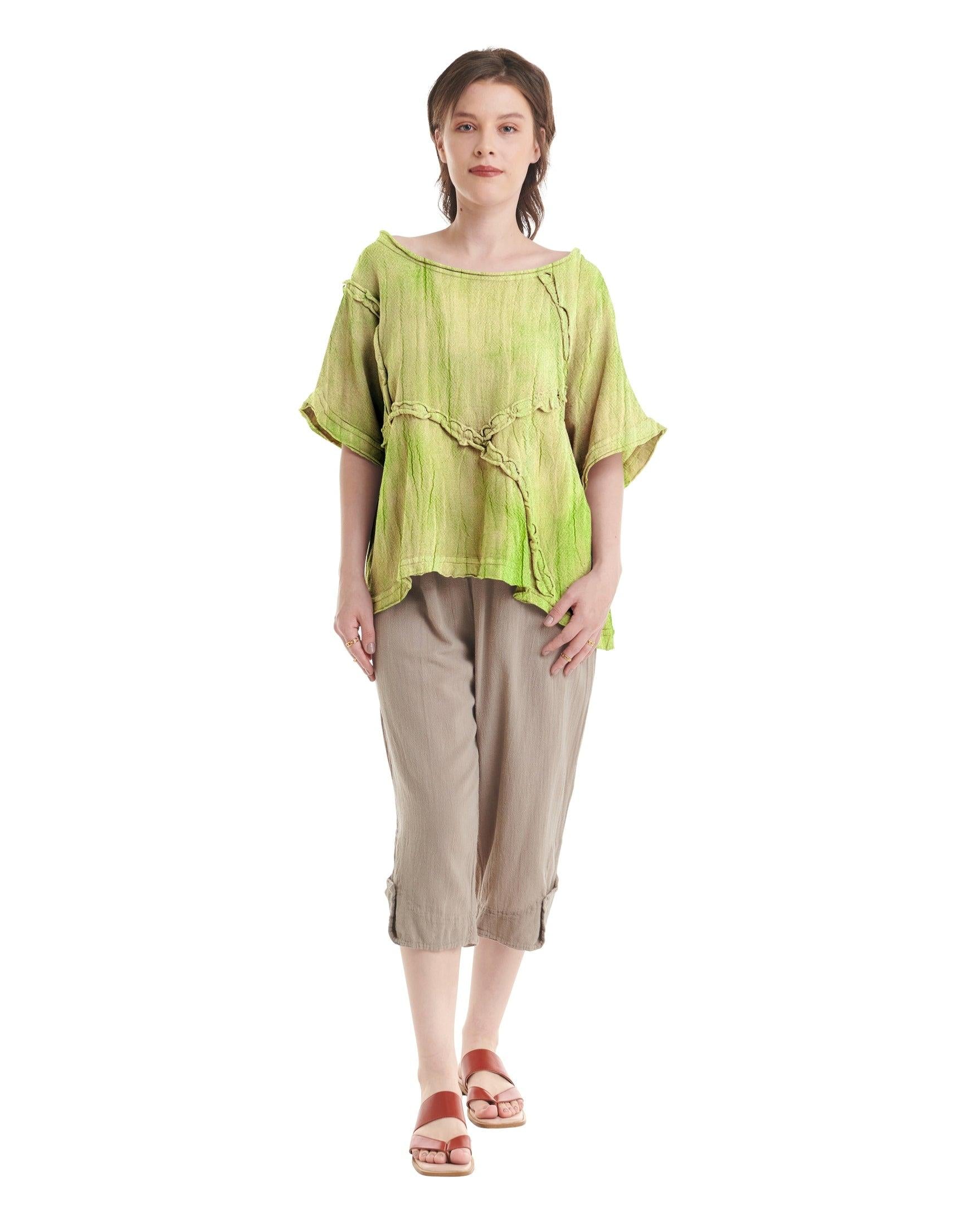 Chappy Cotton Gauze Blouse-Oh My Gauze