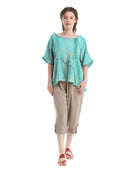 Chappy Cotton Gauze Blouse-Oh My Gauze