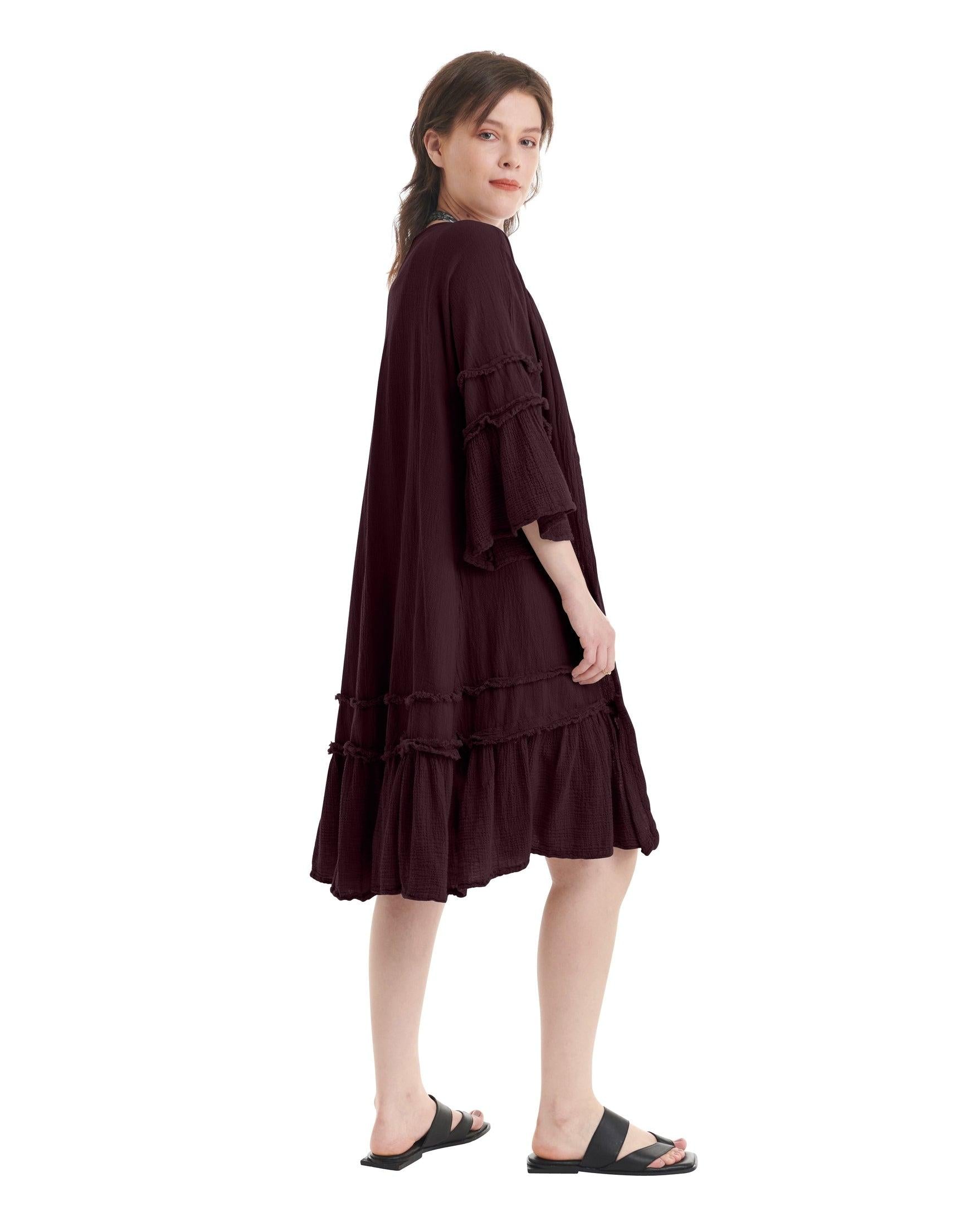 Chic Cotton Gauze Jacket-Oh My Gauze