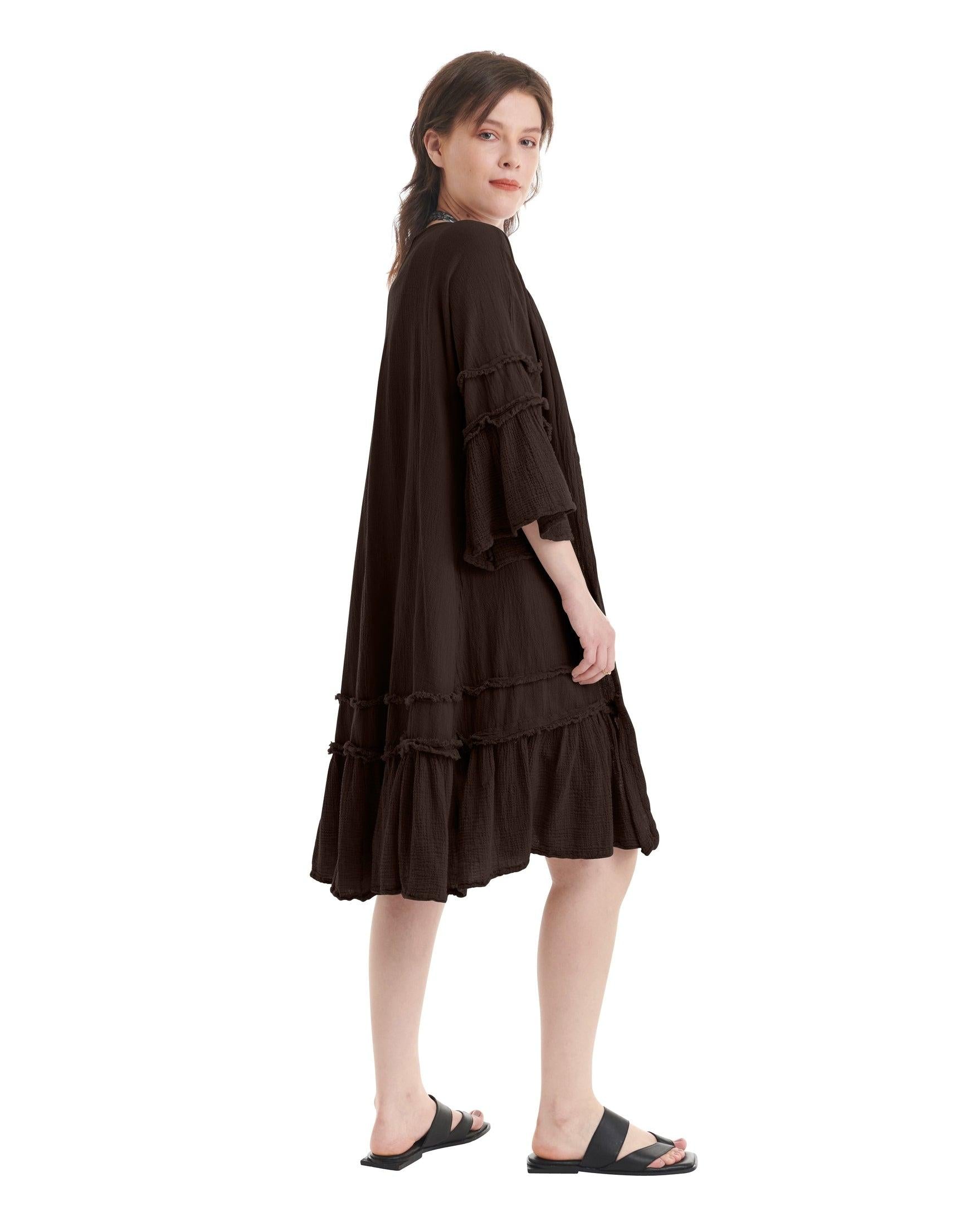 Chic Cotton Gauze Jacket-Oh My Gauze