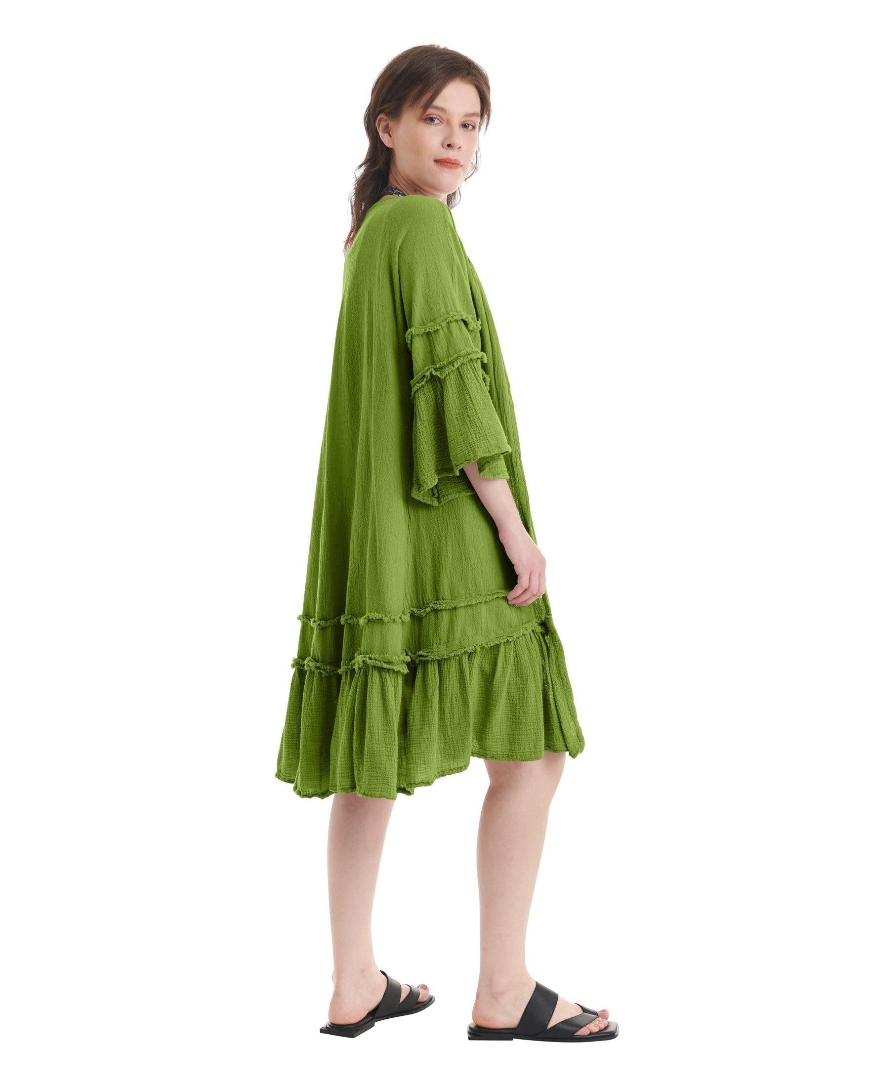 Chic Cotton Gauze Jacket-Oh My Gauze