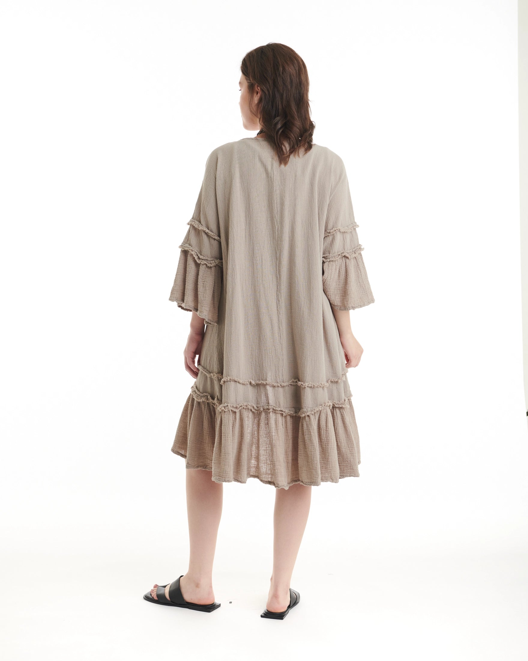 Chic Cotton Gauze Jacket - New-Oh My Gauze