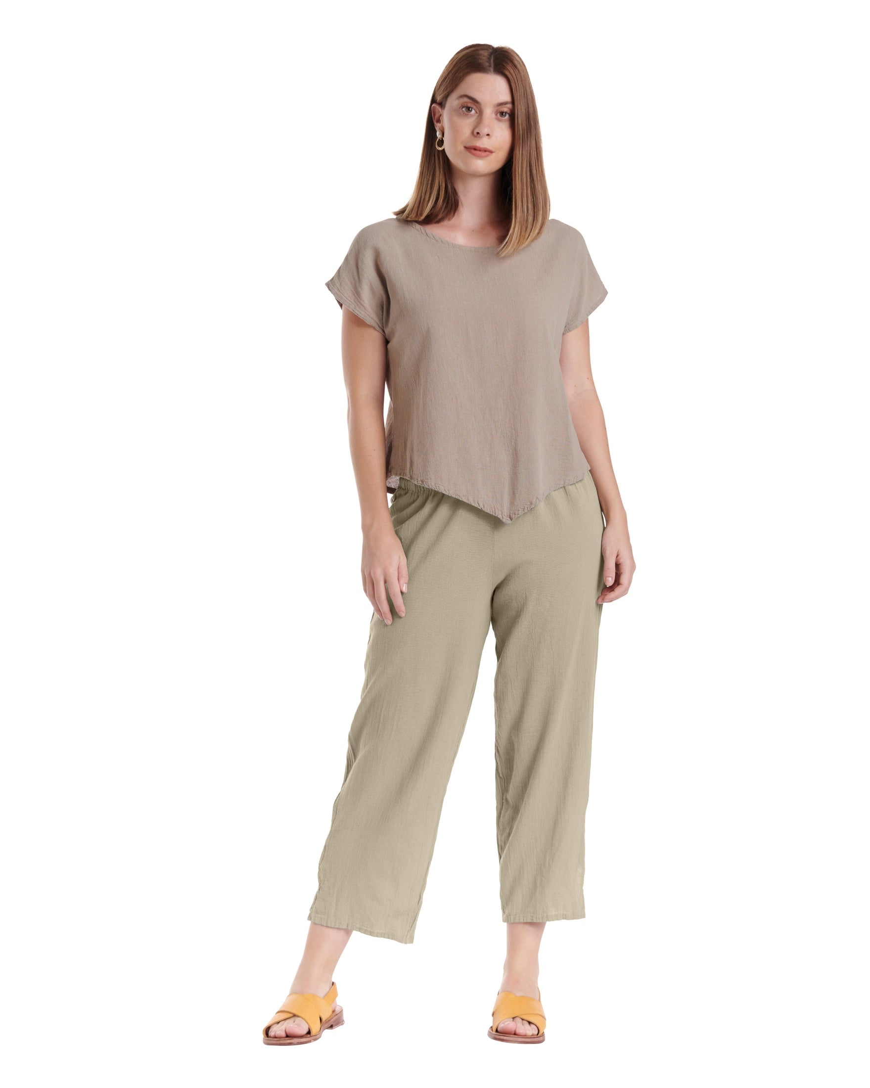 Cloud Cotton Gauze Pants-Oh My Gauze