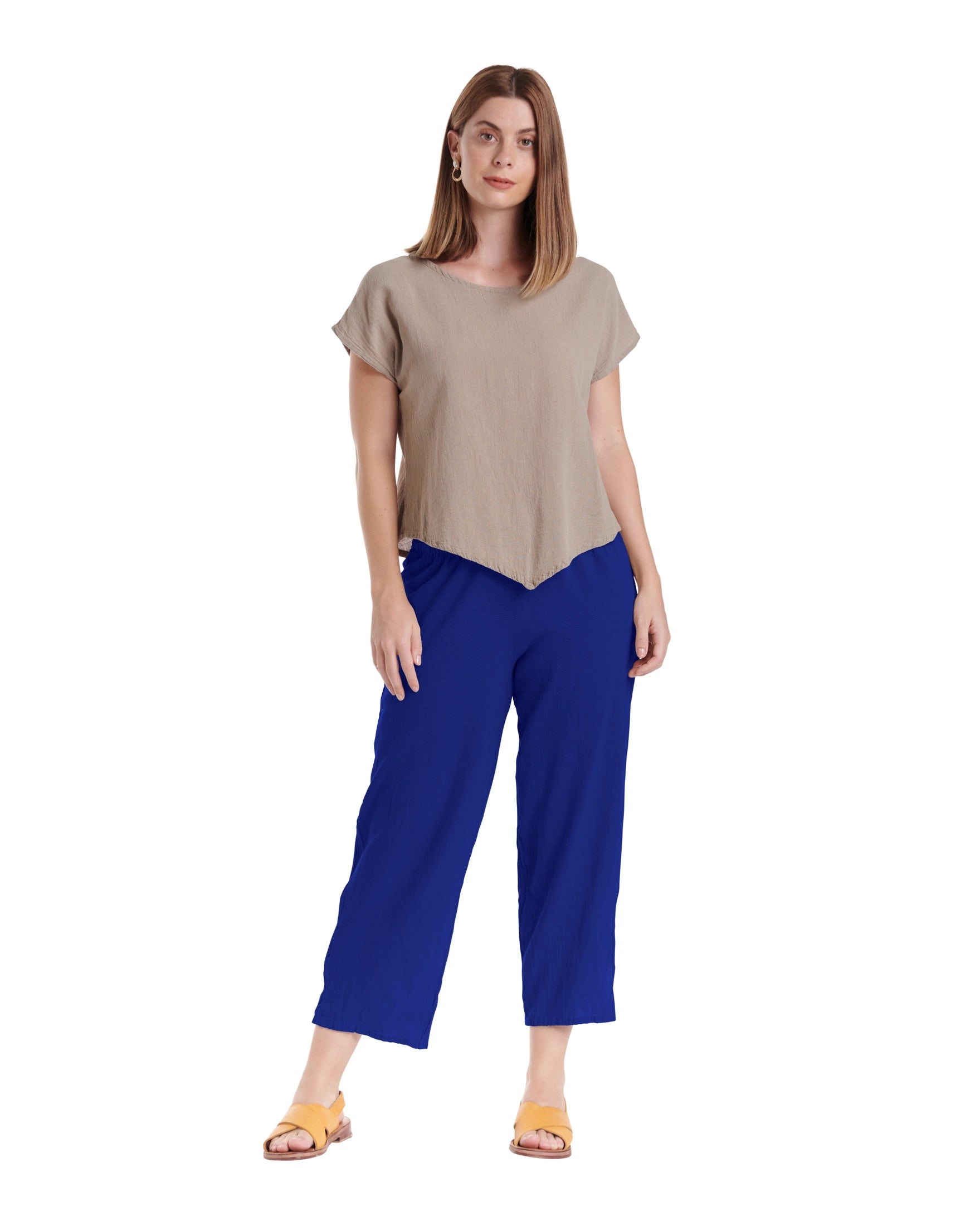 Cloud Cotton Gauze Pants-Oh My Gauze