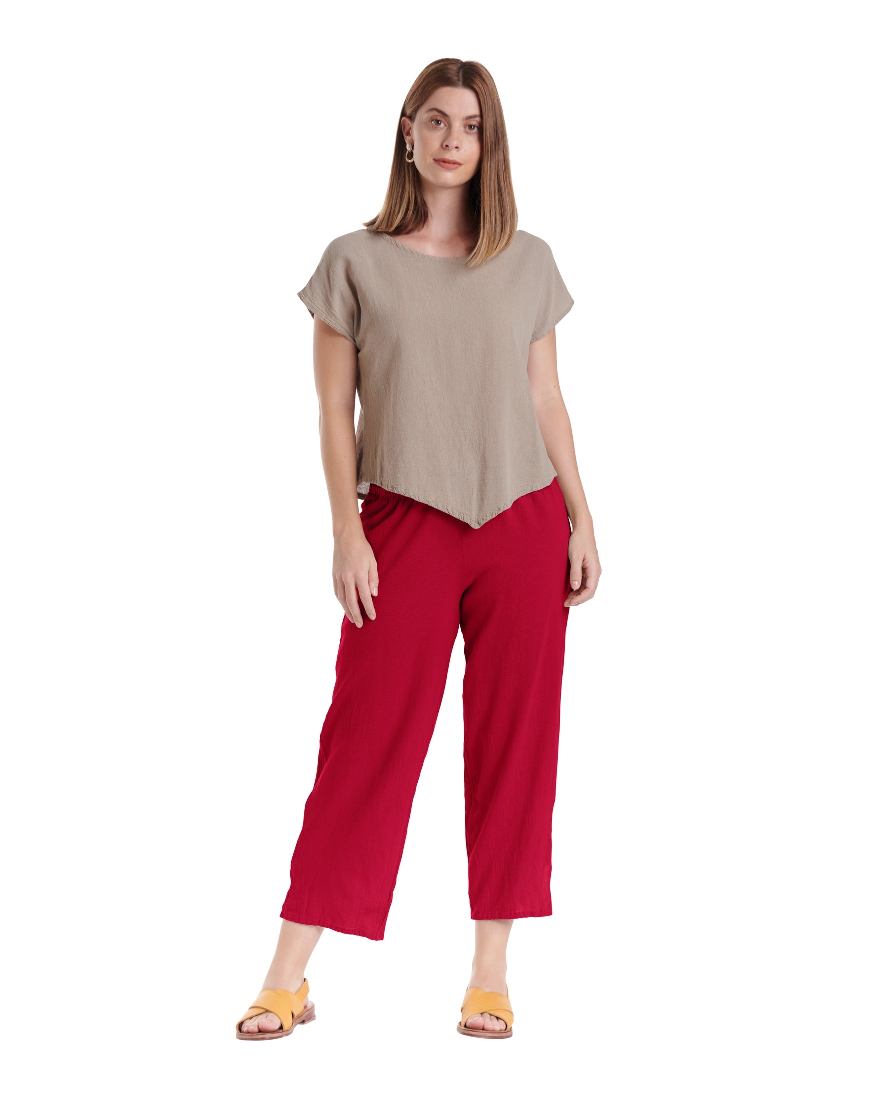 Cloud Cotton Gauze Pants-Oh My Gauze