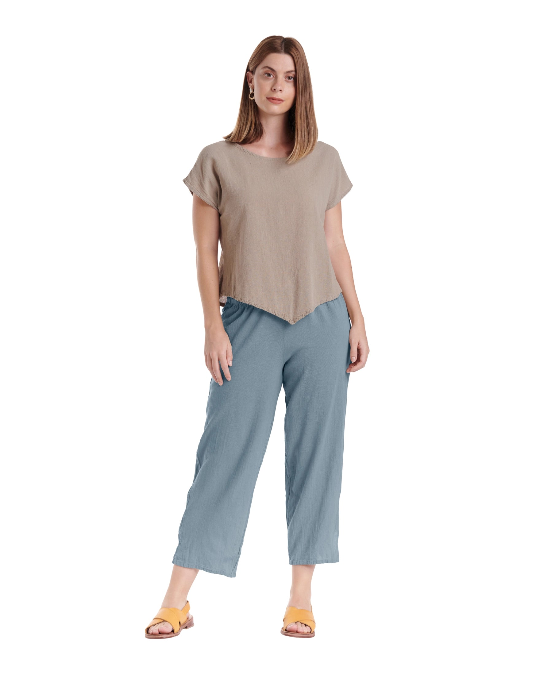 Cloud Cotton Gauze Pants-Oh My Gauze