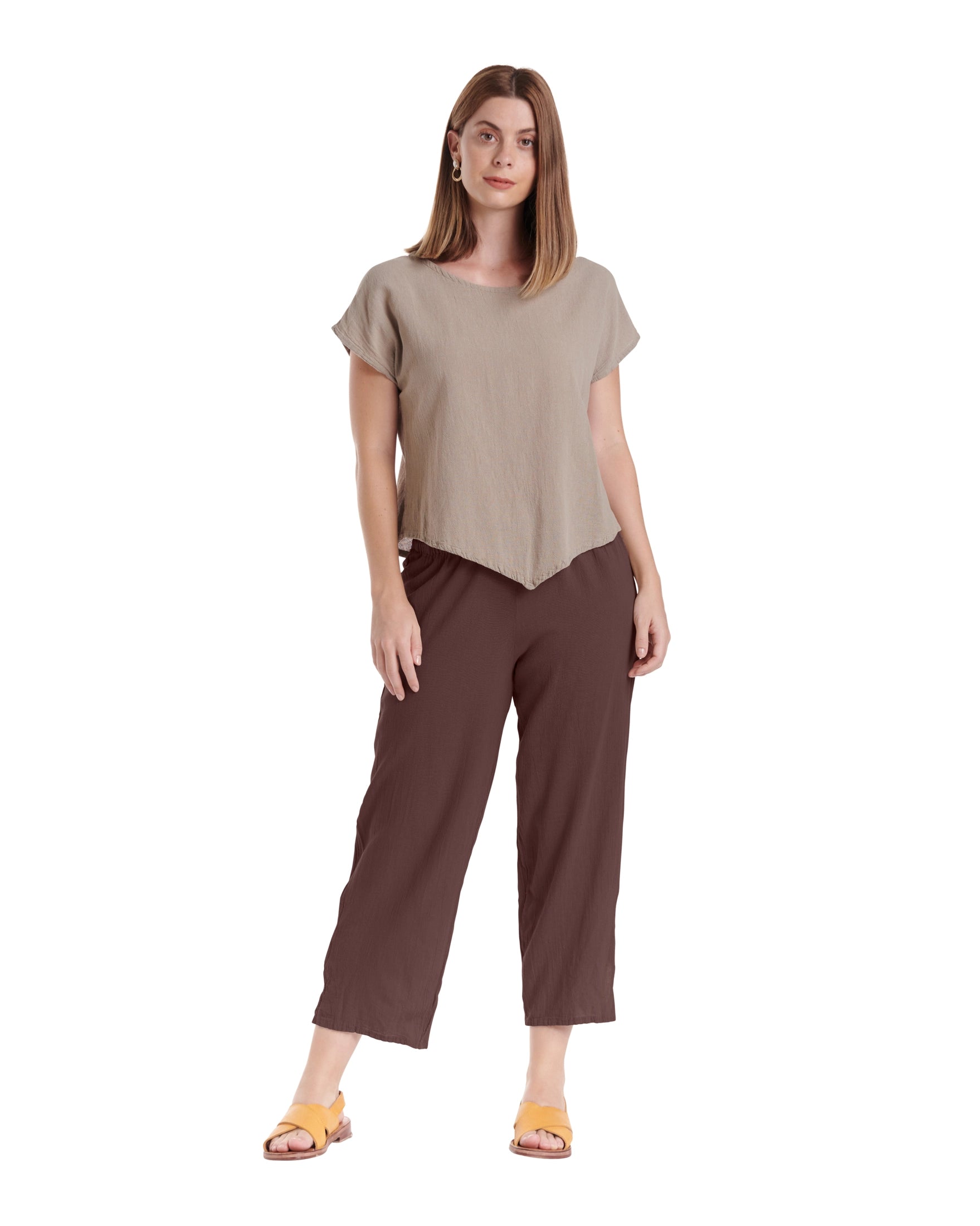 Cloud Cotton Gauze Pants-Oh My Gauze