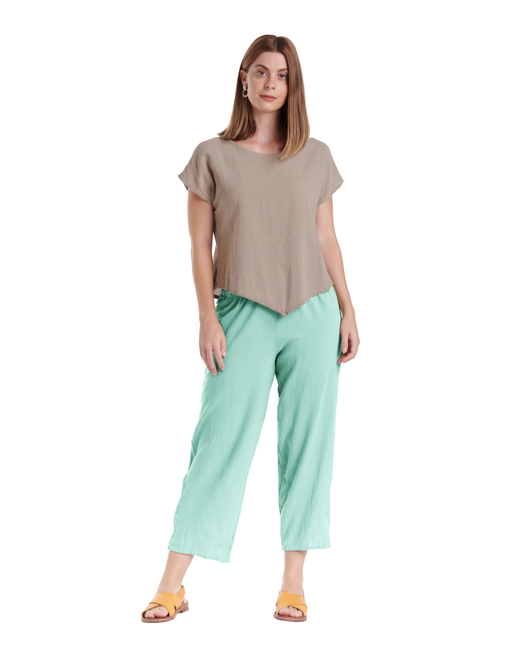 Cloud Cotton Gauze Pants-Oh My Gauze