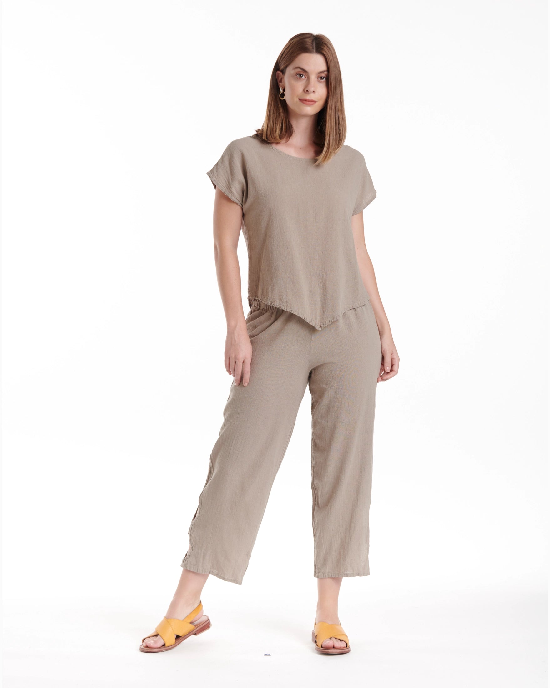 Cloud Cotton Gauze Pants-Oh My Gauze