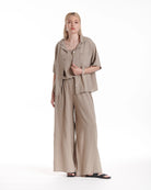 Crush Cotton Gauze Blouse – New Arrival-Oh My Gauze