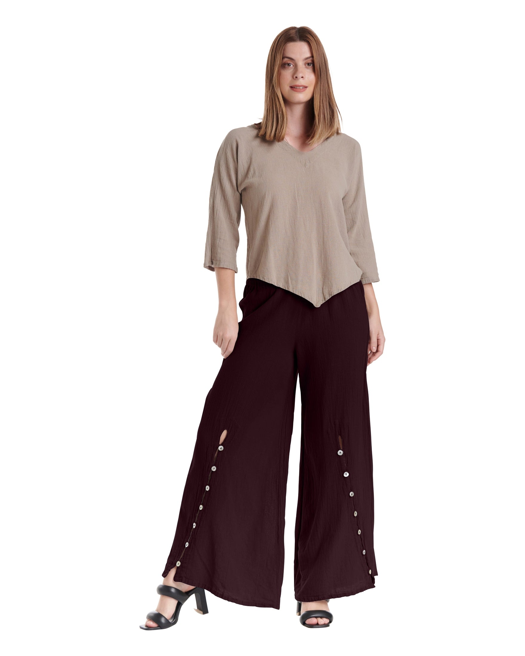 Dallas Cotton Gauze Pants-Oh My Gauze