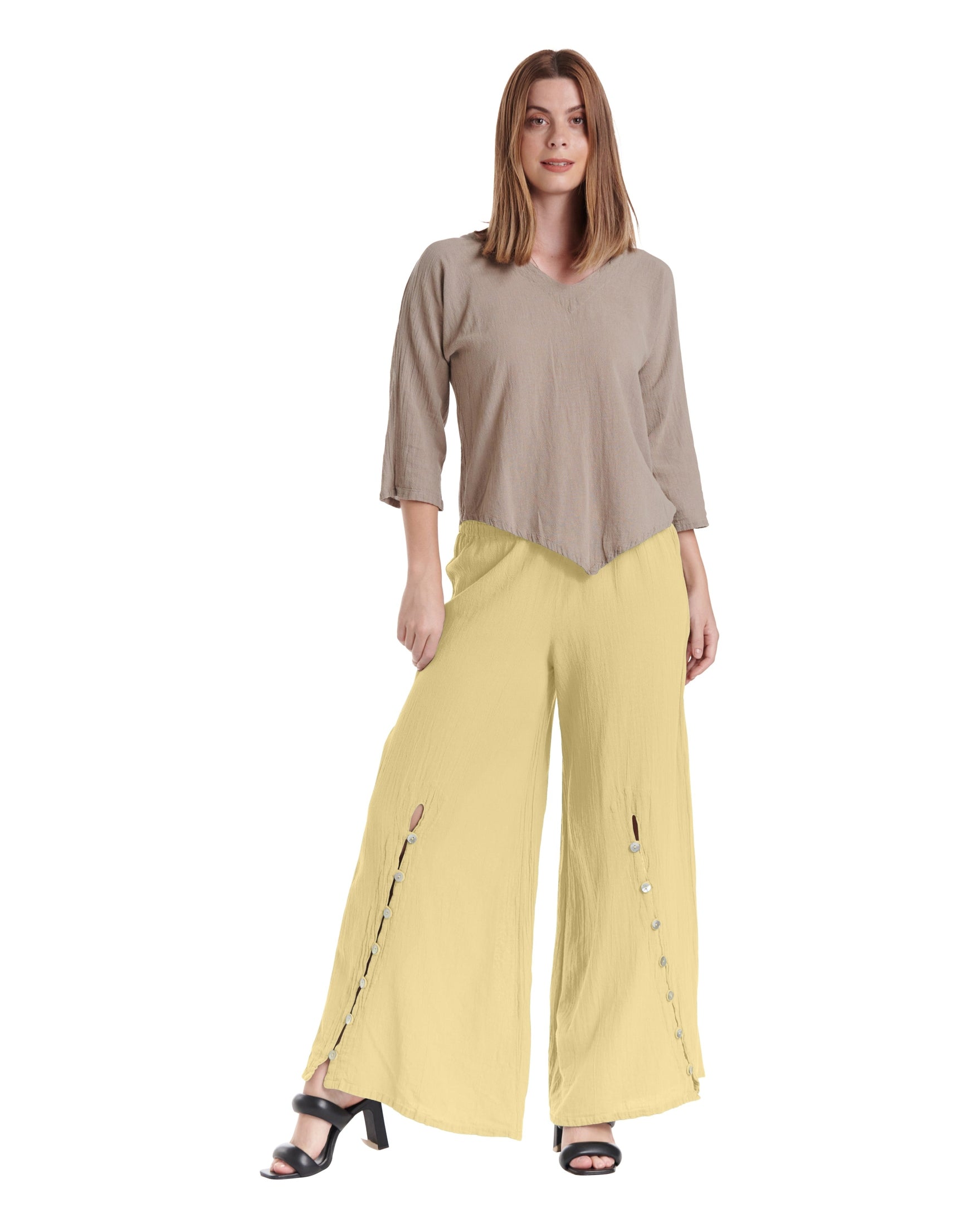 Dallas Cotton Gauze Pants-Oh My Gauze