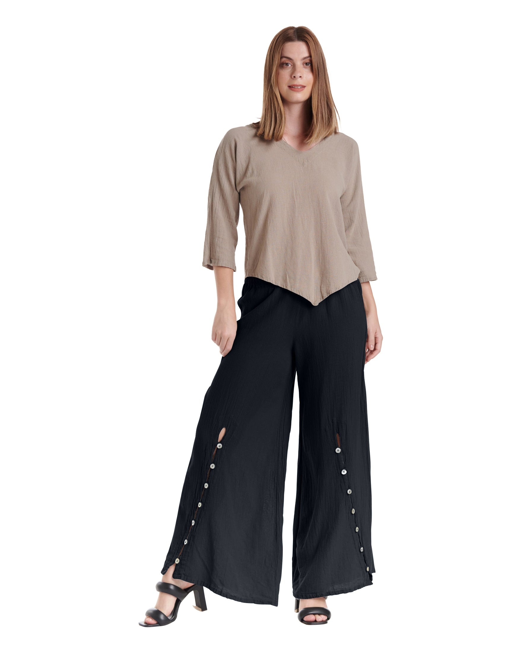 Dallas Cotton Gauze Pants-Oh My Gauze