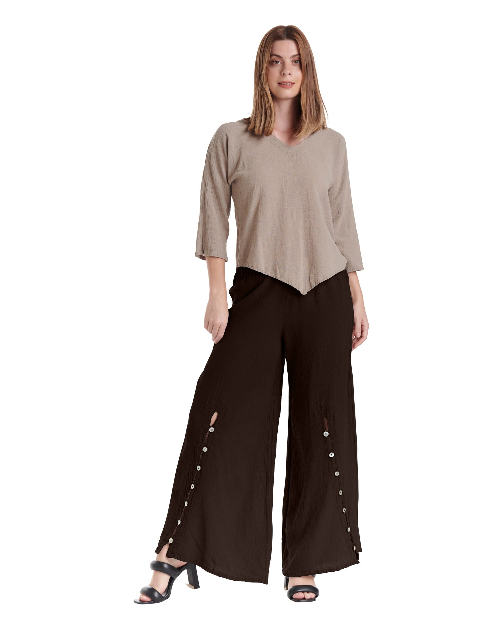 Dallas Cotton Gauze Pants-Oh My Gauze