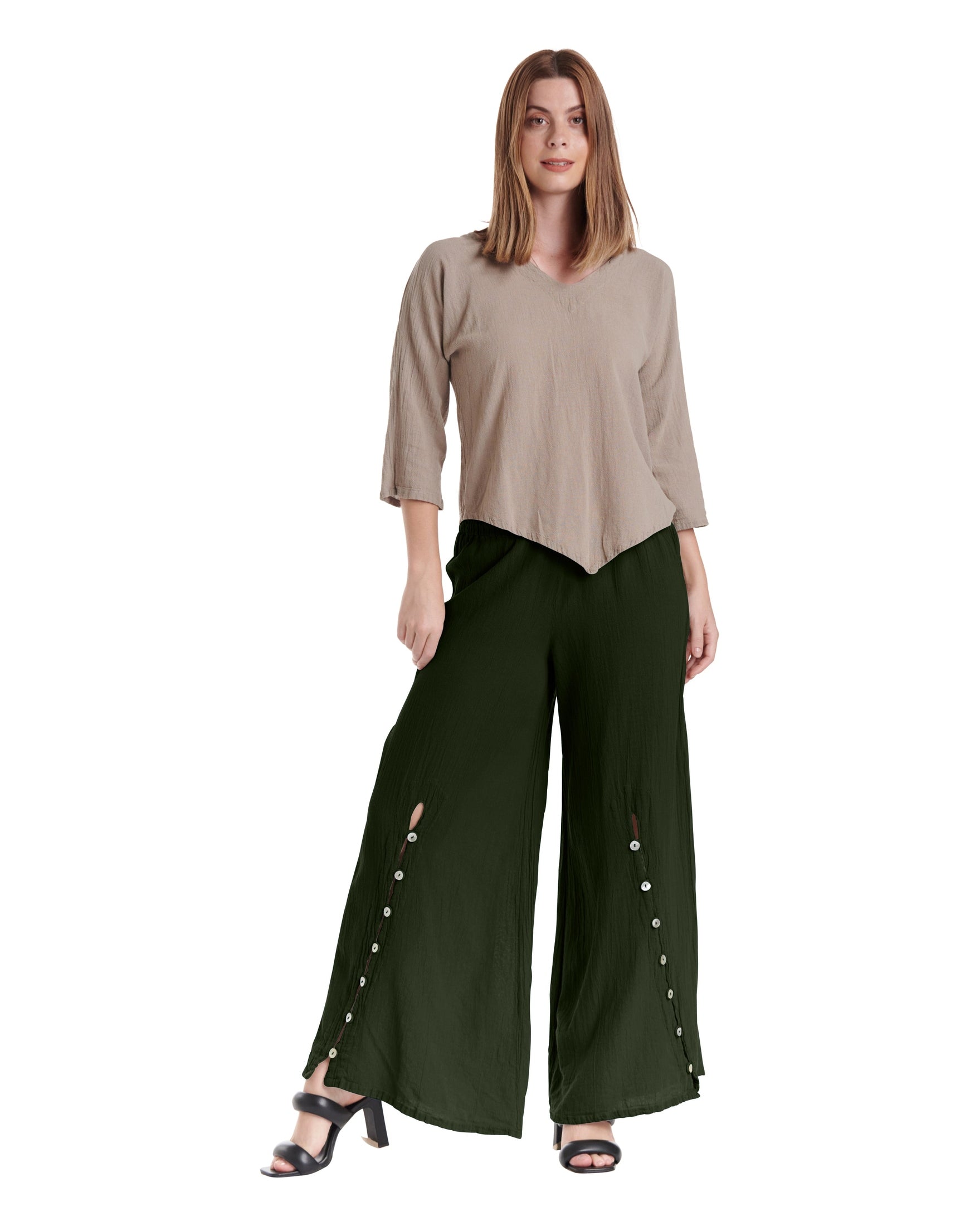 Dallas Cotton Gauze Pants-Oh My Gauze