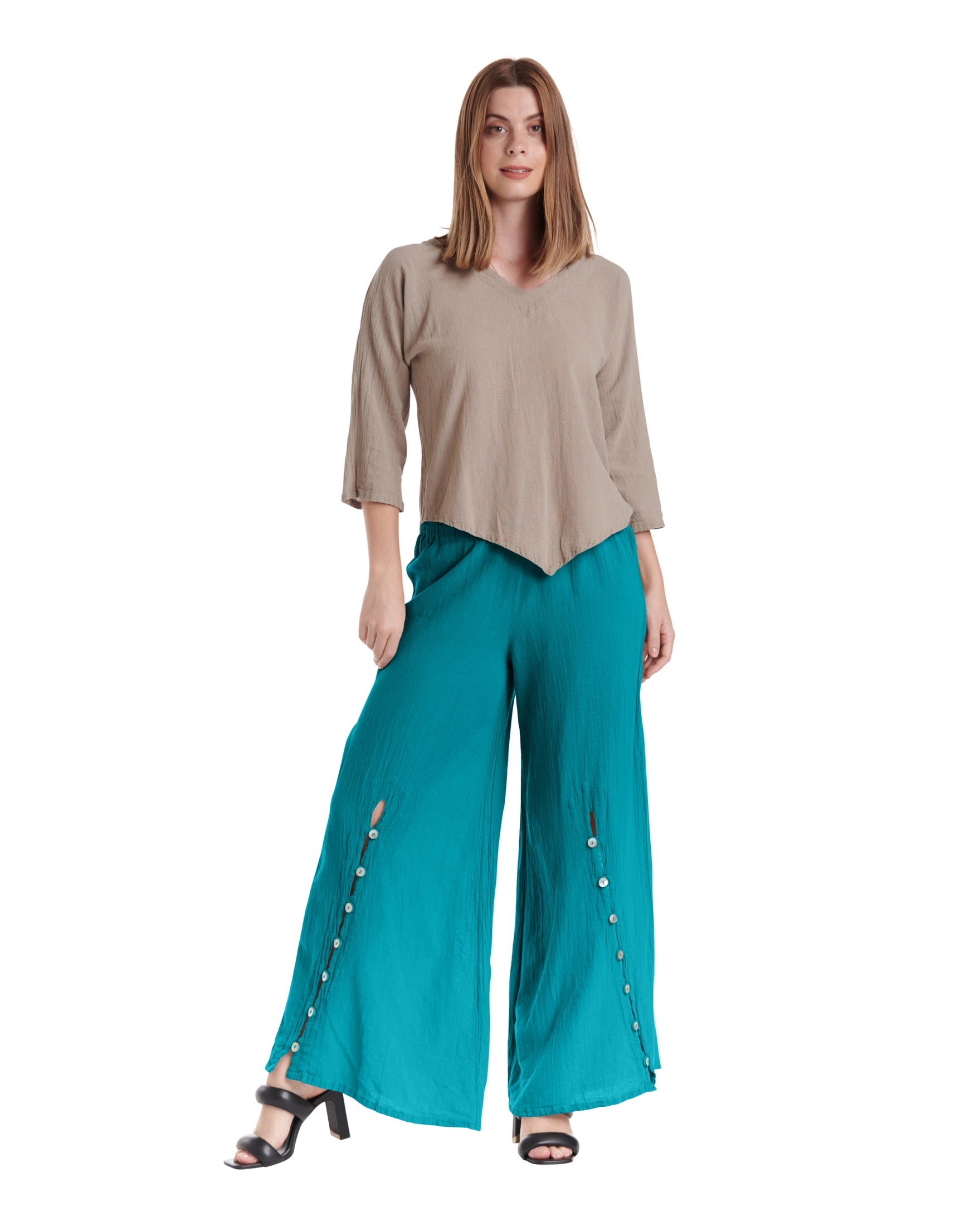 Dallas Cotton Gauze Pants-Oh My Gauze