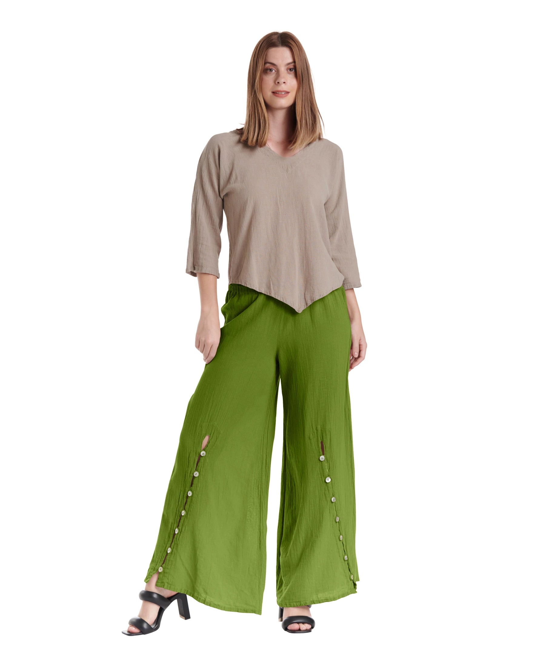 Dallas Cotton Gauze Pants-Oh My Gauze