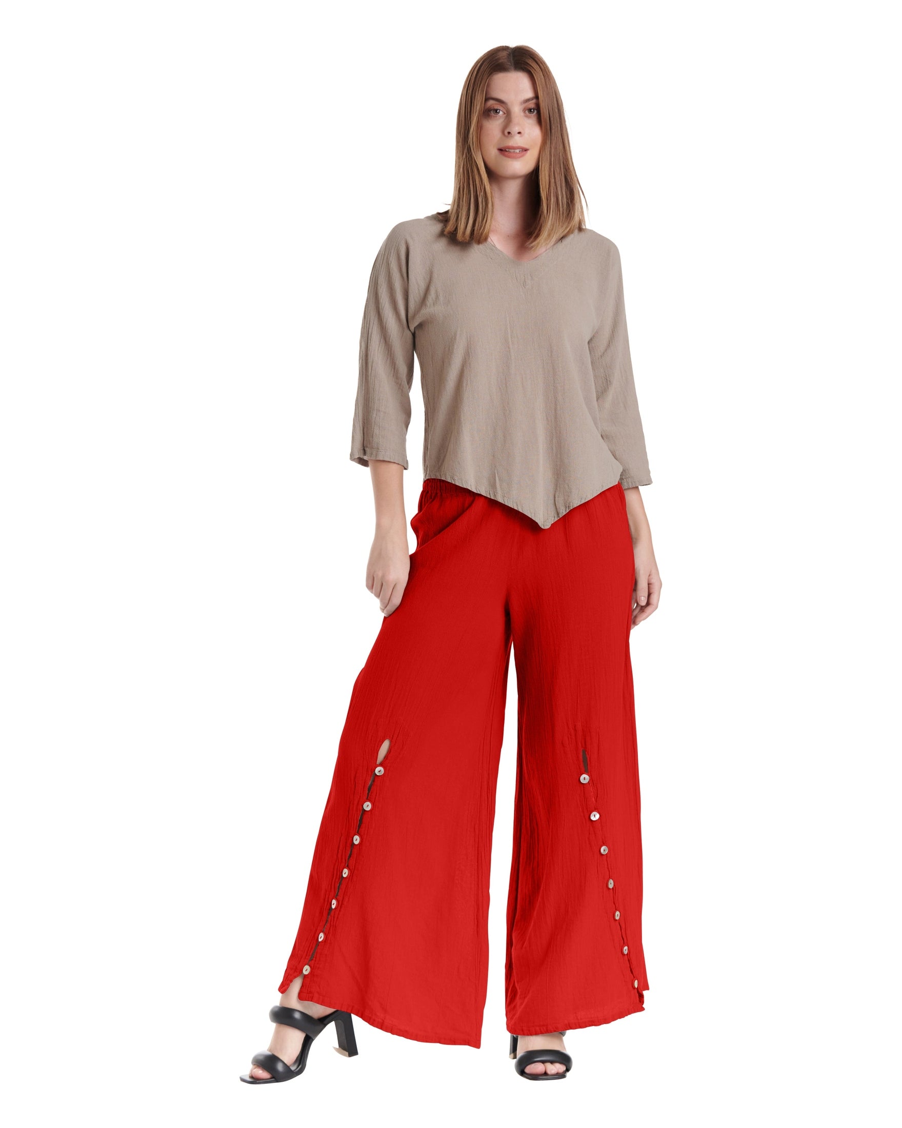 Dallas Cotton Gauze Pants-Oh My Gauze