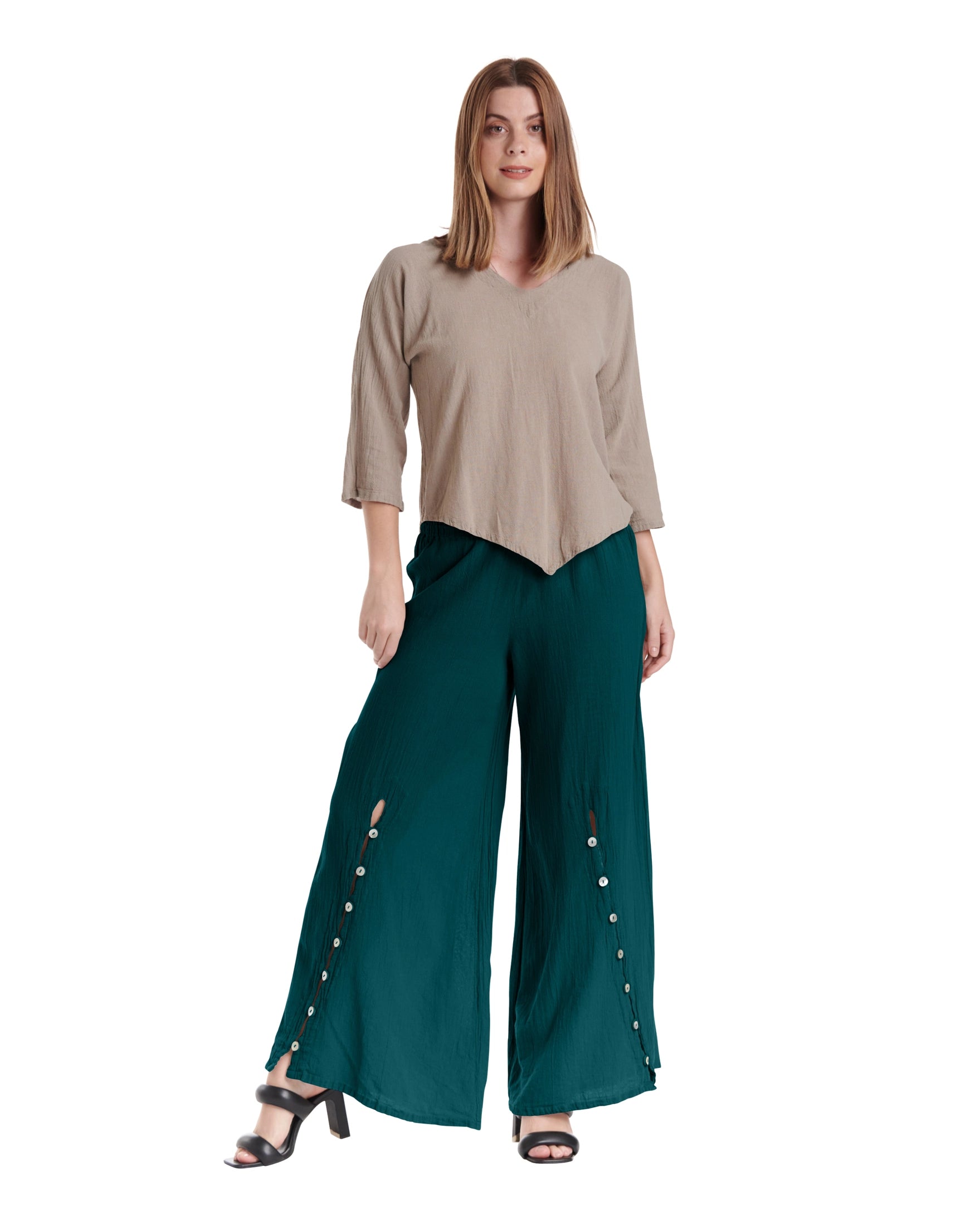 Dallas Cotton Gauze Pants-Oh My Gauze