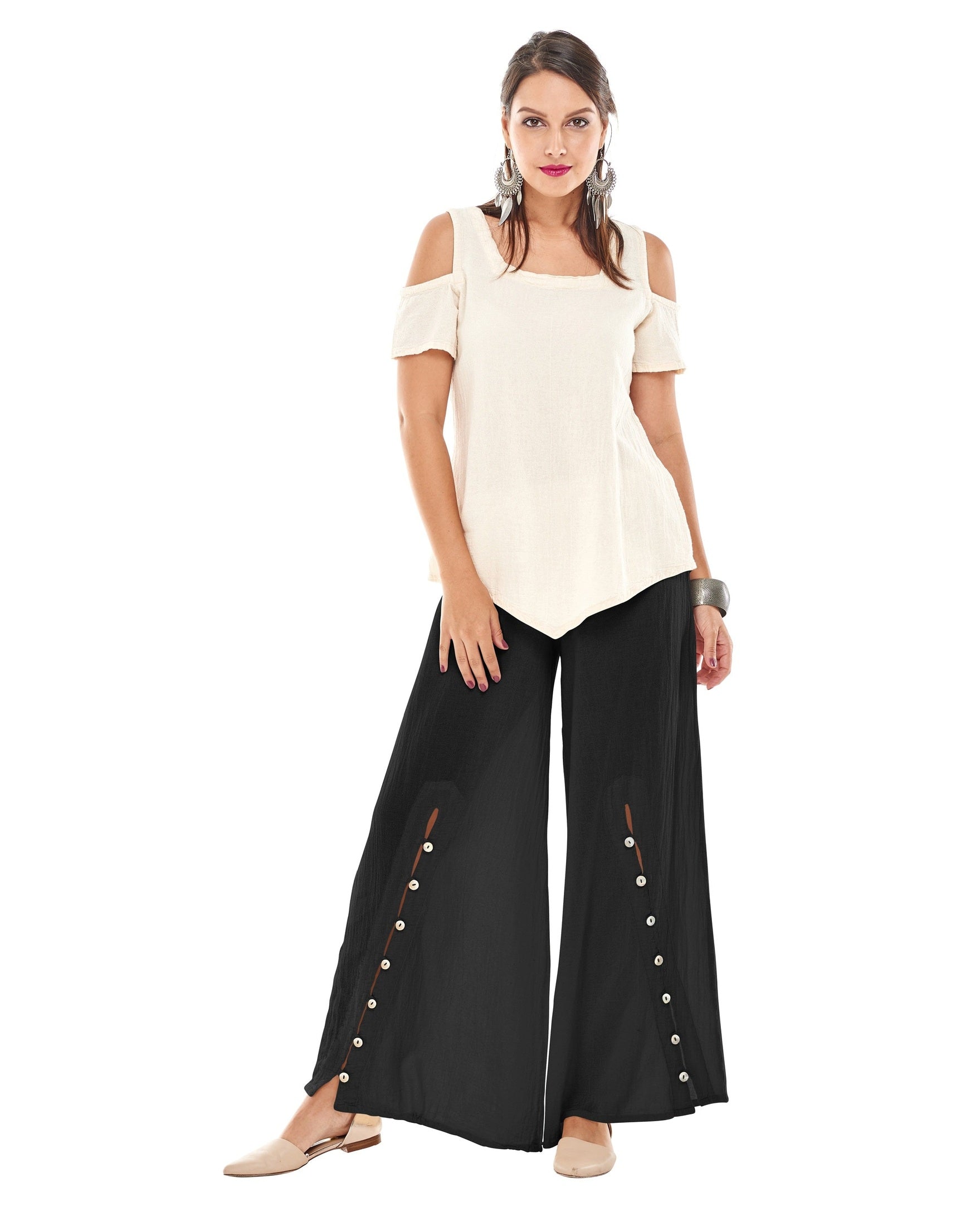 Dallas Cotton Gauze Pants-Oh My Gauze