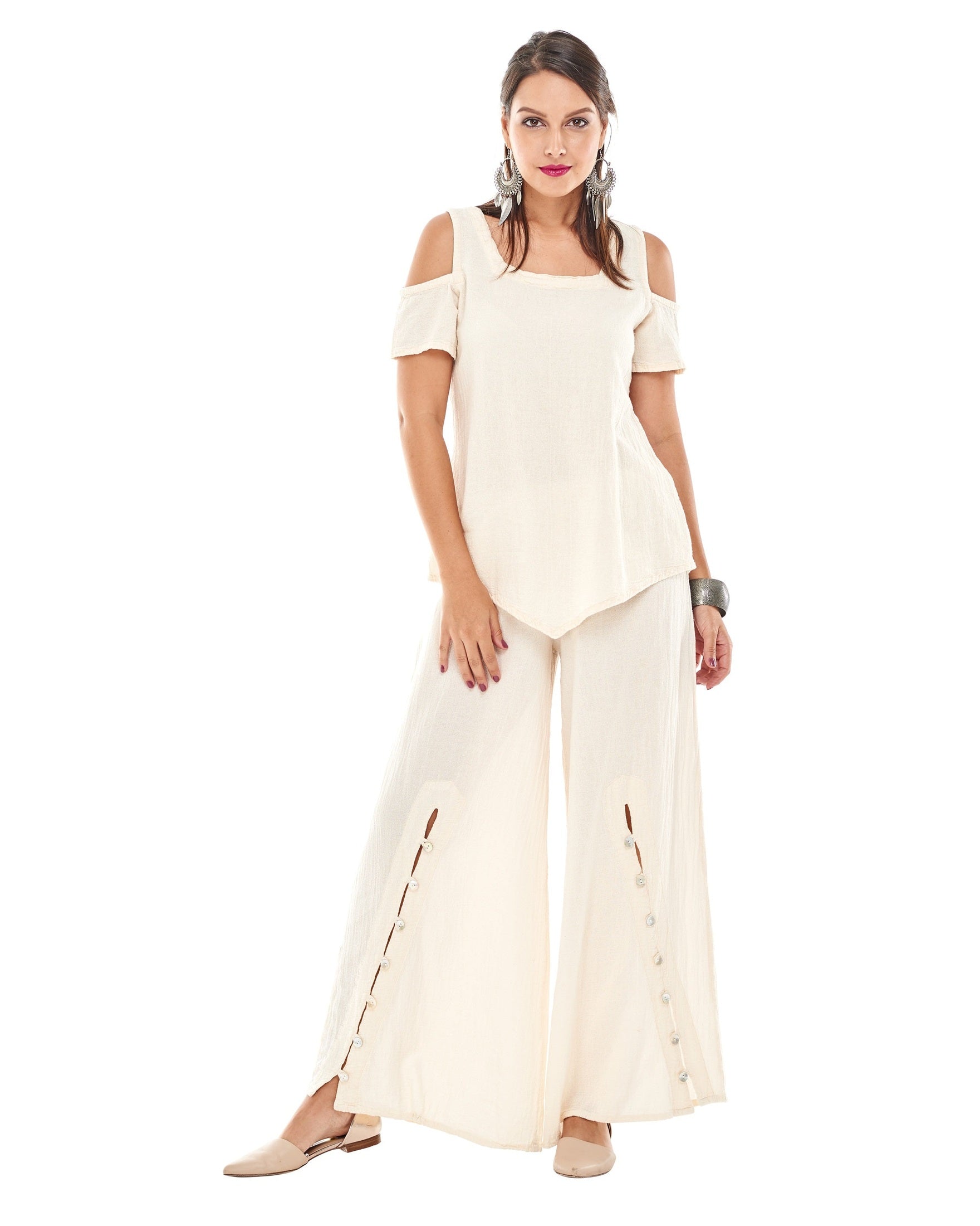 Dallas Cotton Gauze Pants-Oh My Gauze