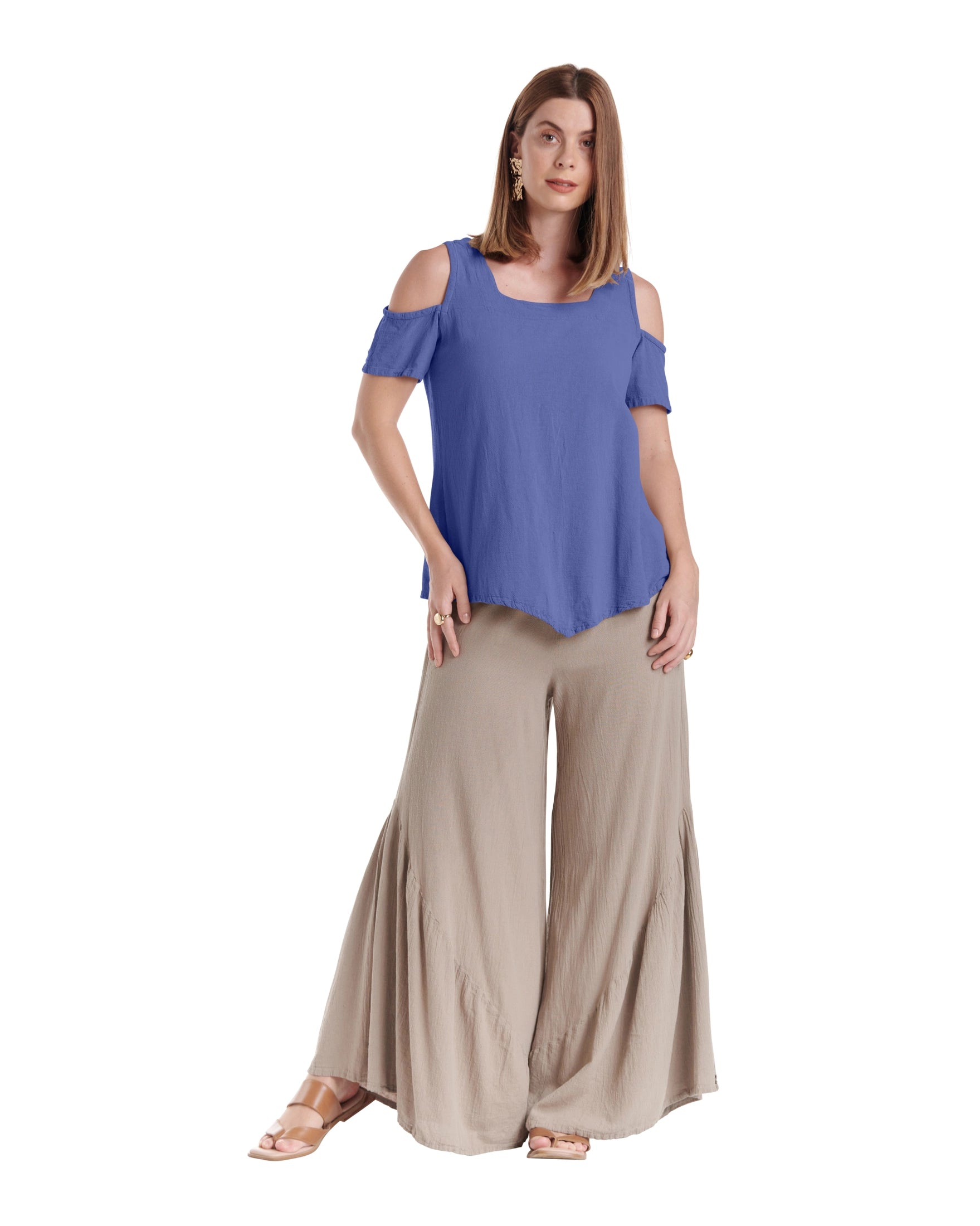 Dana Cotton Gauze Blouse-Oh My Gauze