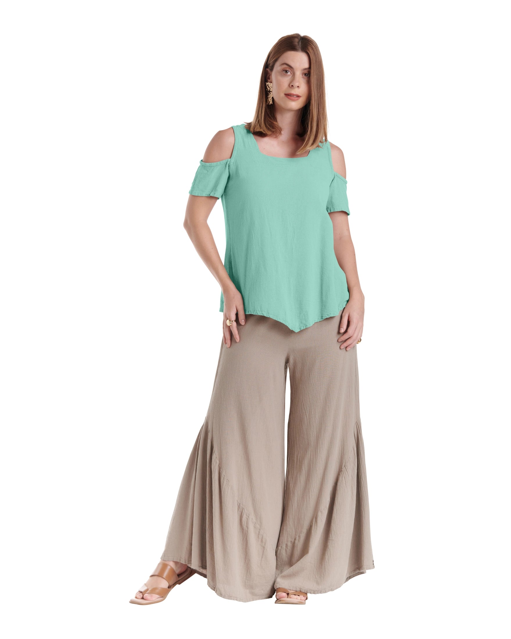 Dana Cotton Gauze Blouse-Oh My Gauze