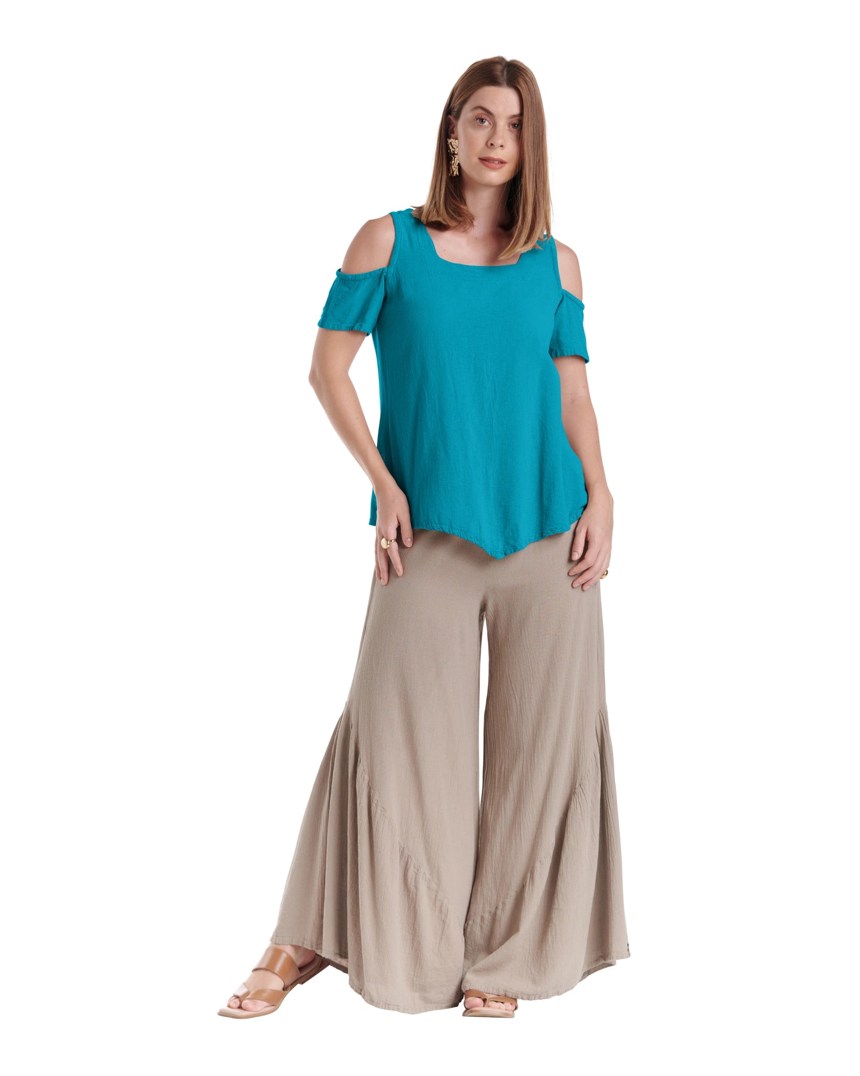 Dana Cotton Gauze Blouse-Oh My Gauze