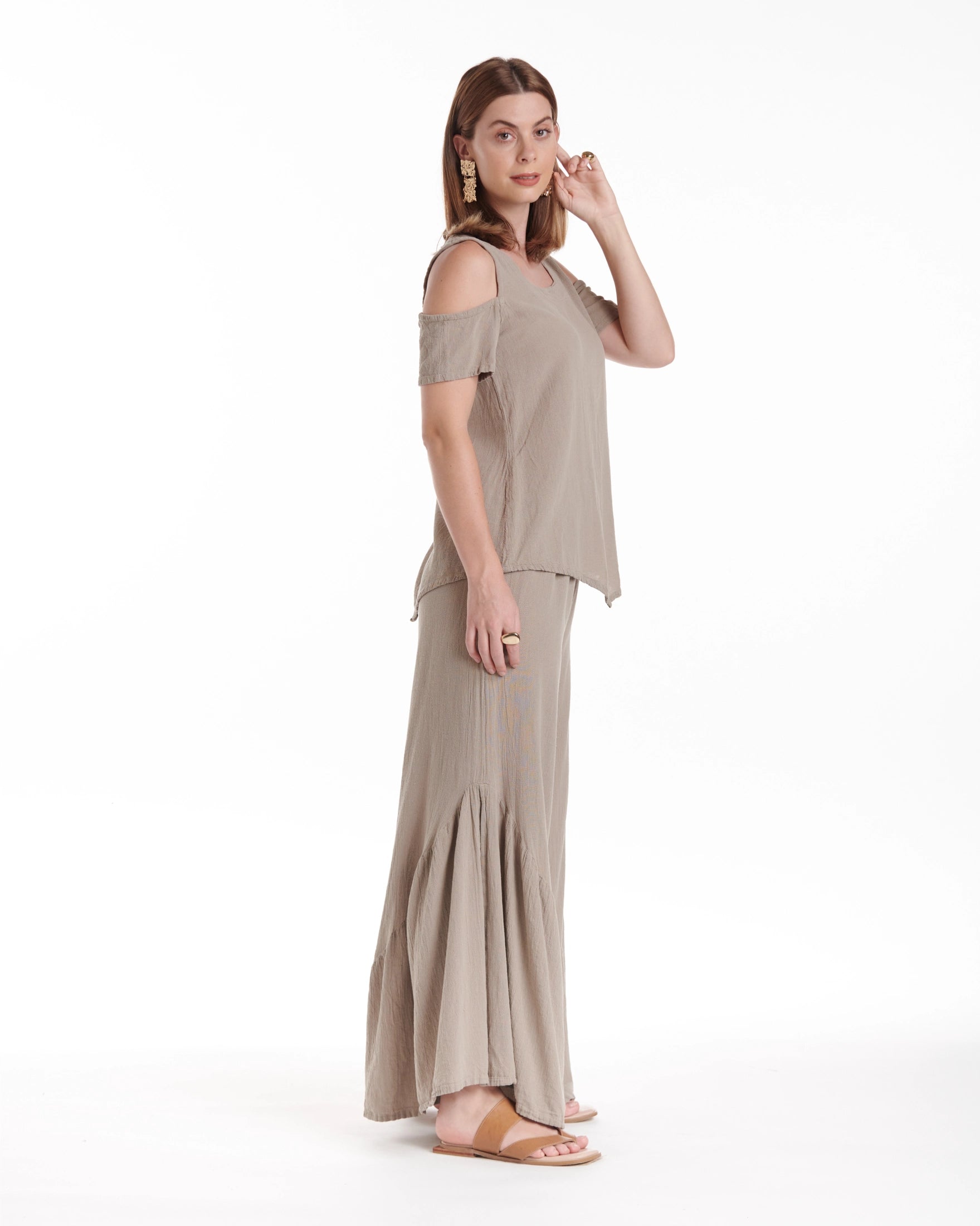 Dana Cotton Gauze Blouse-Oh My Gauze