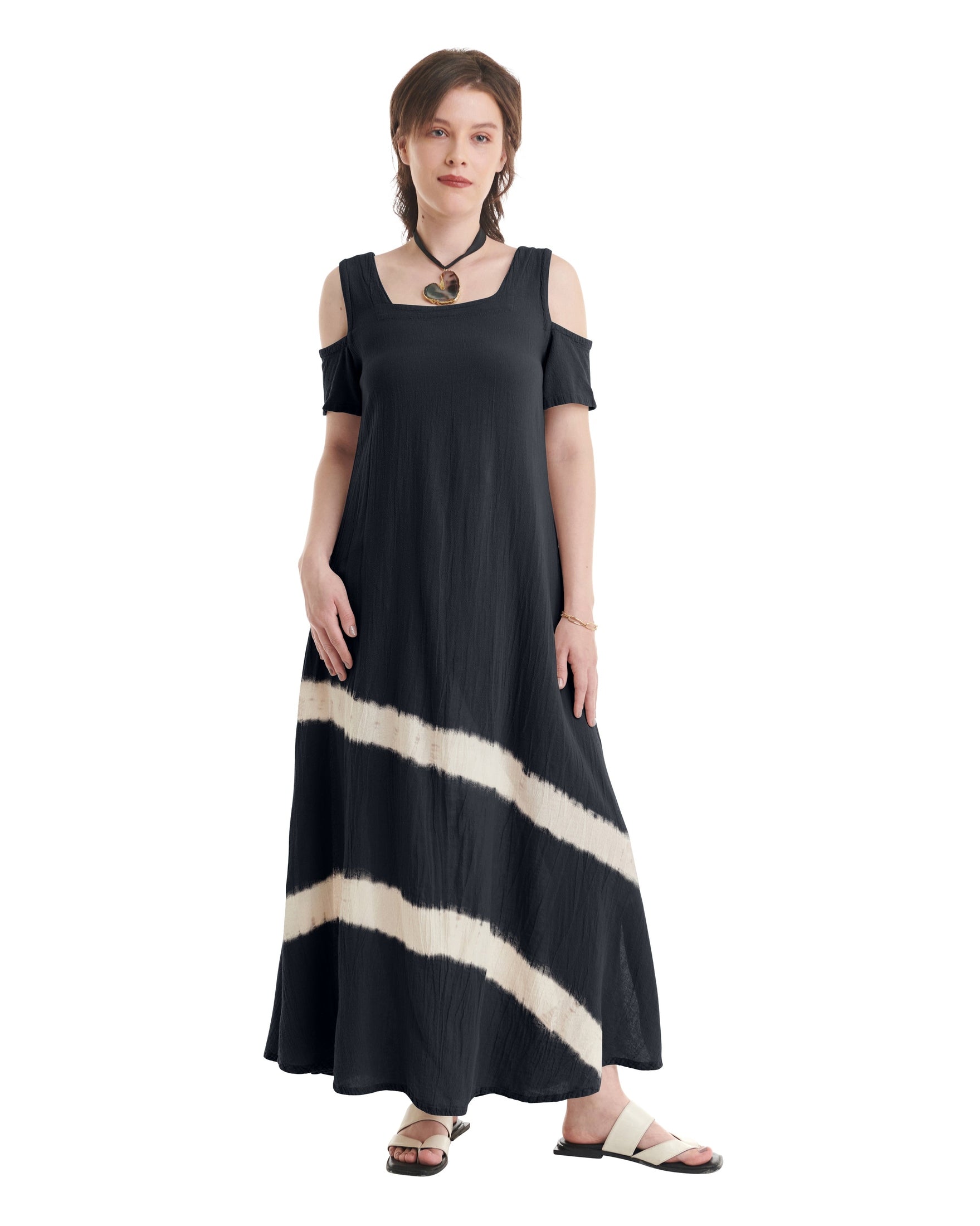 Dana-Wave Cotton Gauze Dress - New-Oh My Gauze